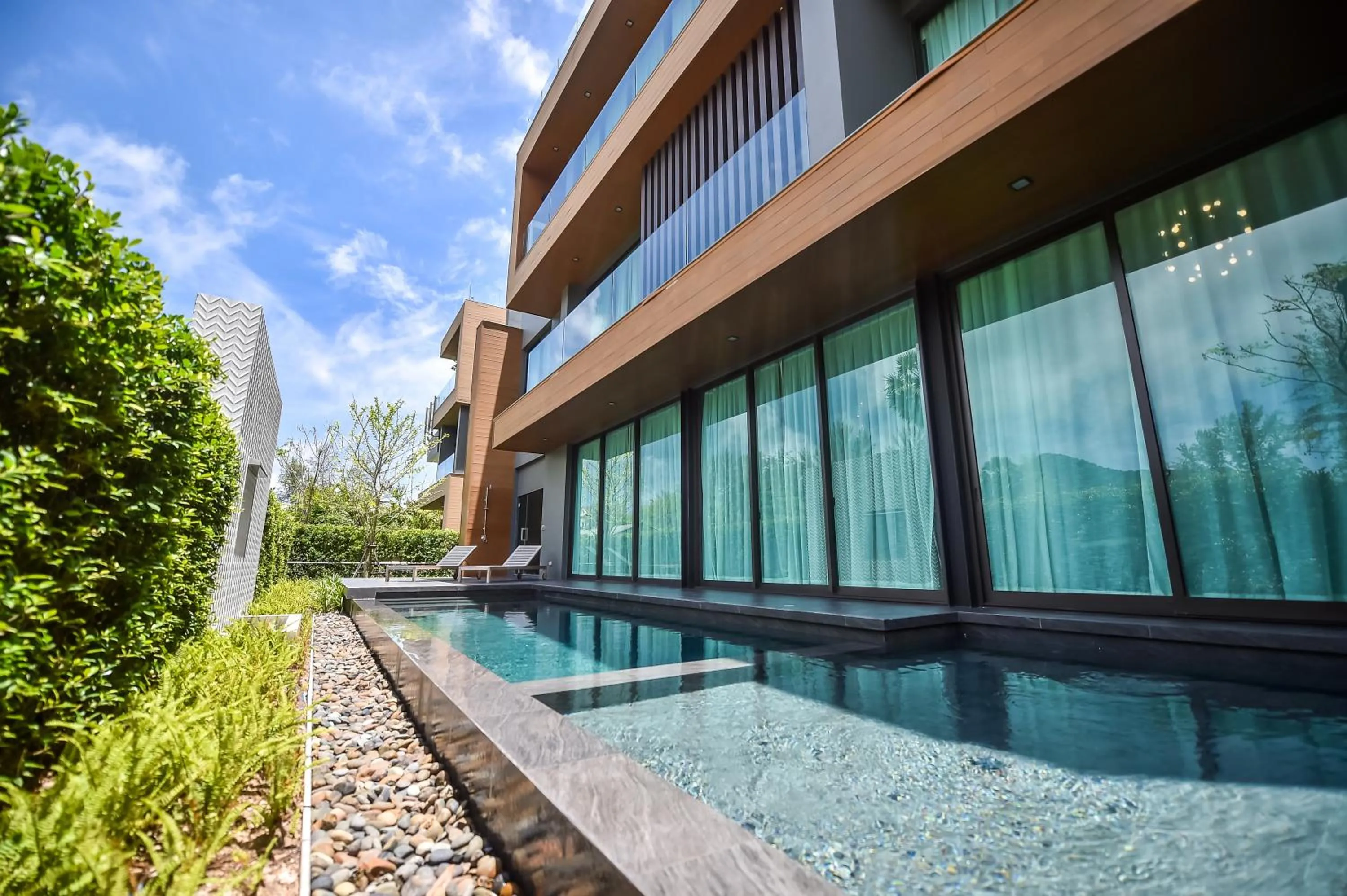 Swimming pool in Glam Habitat - SHA Extra Plus