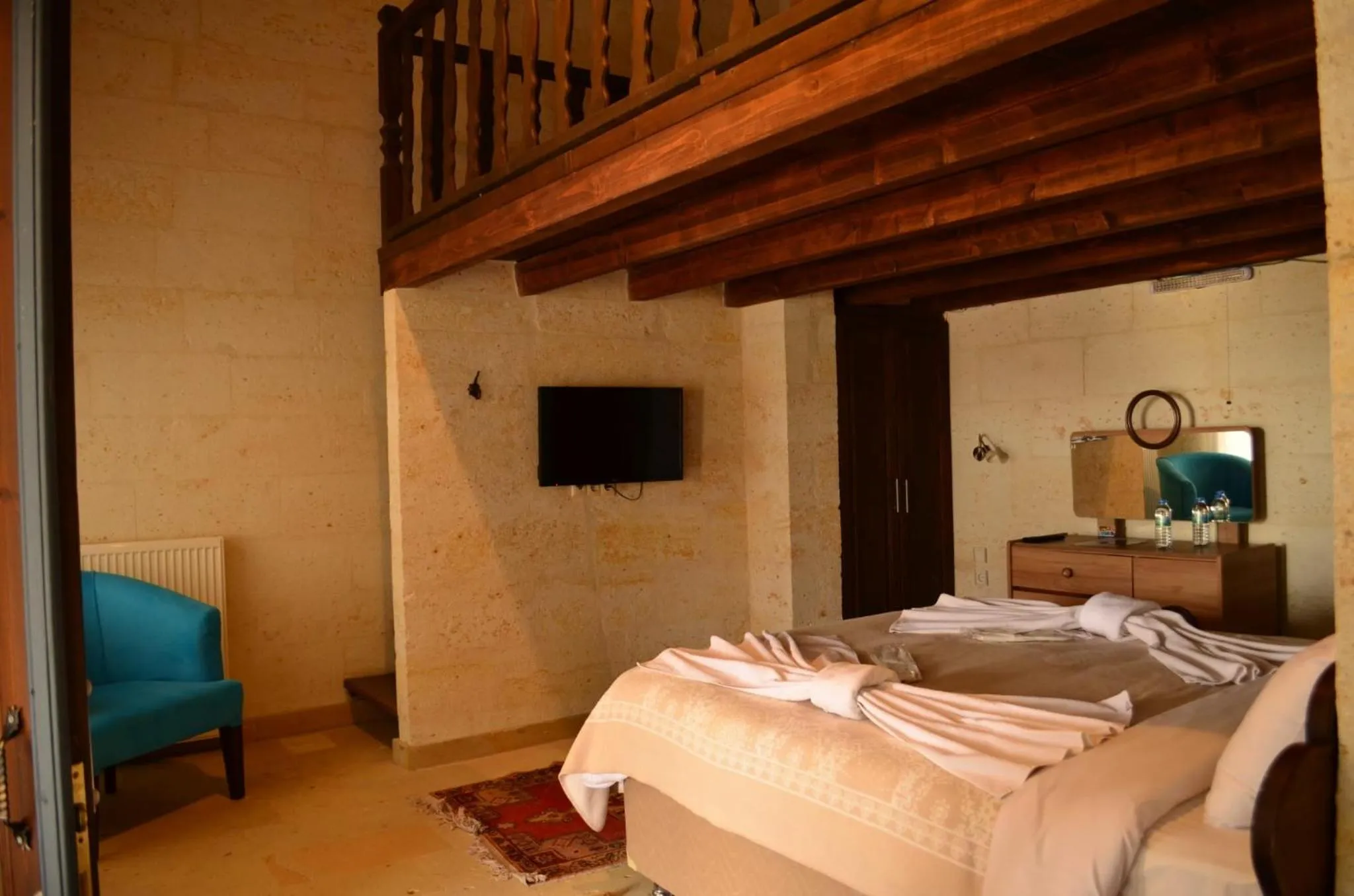 Quadruple Room with Garden View - single occupancy in Mozaik Stone Hotel