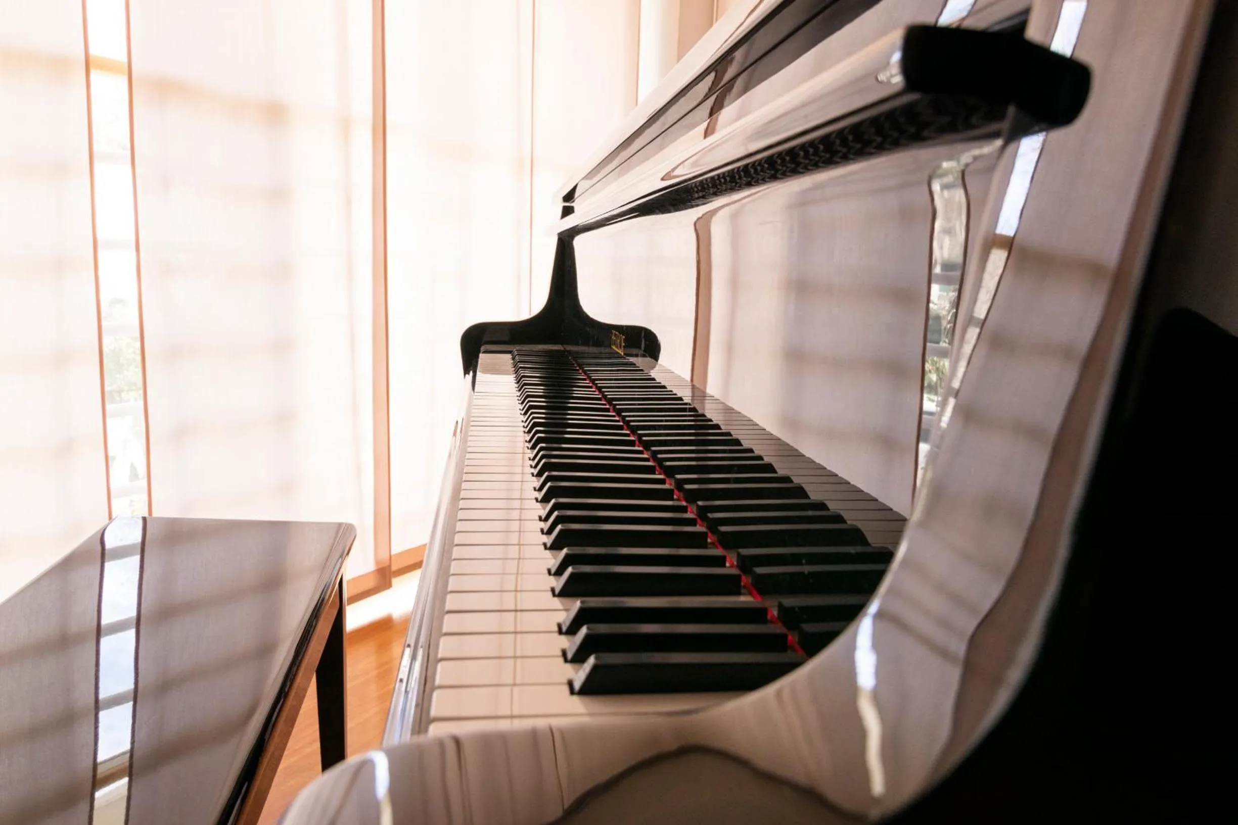 Communal lounge/ TV room in Hotel Luxor