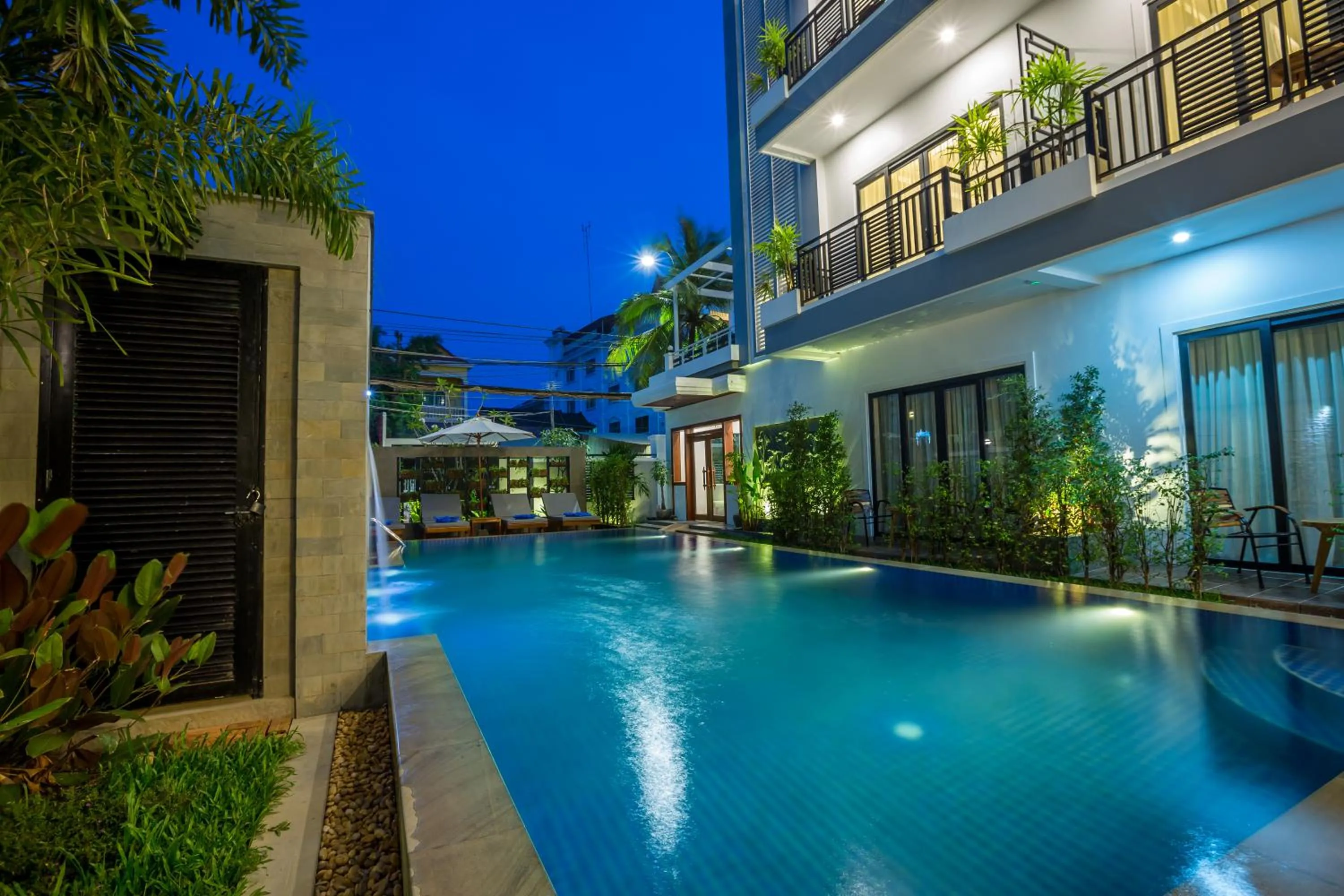 Swimming pool in The Tito Suite Residence