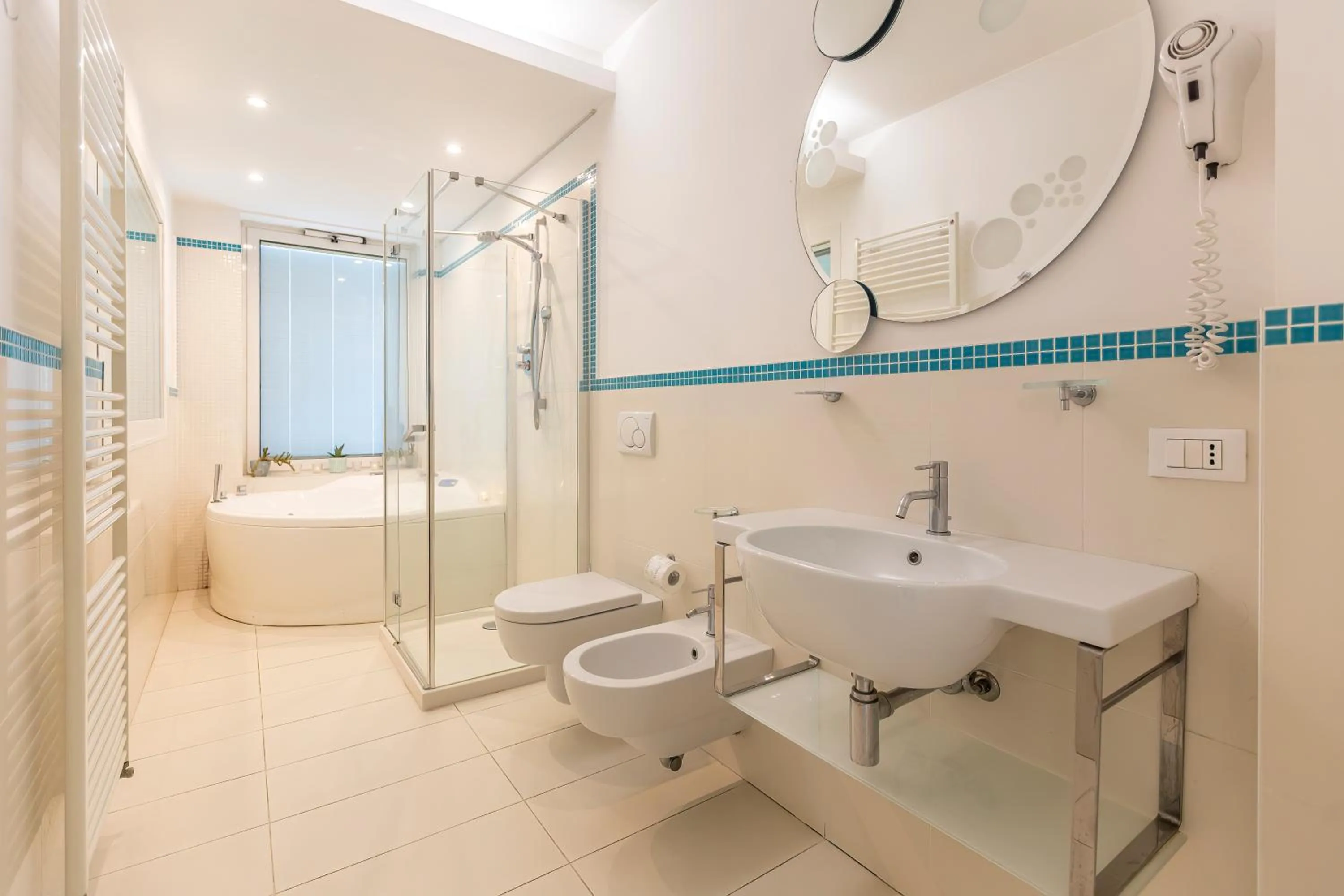 Bathroom in Hotel Al Cavallino Bianco