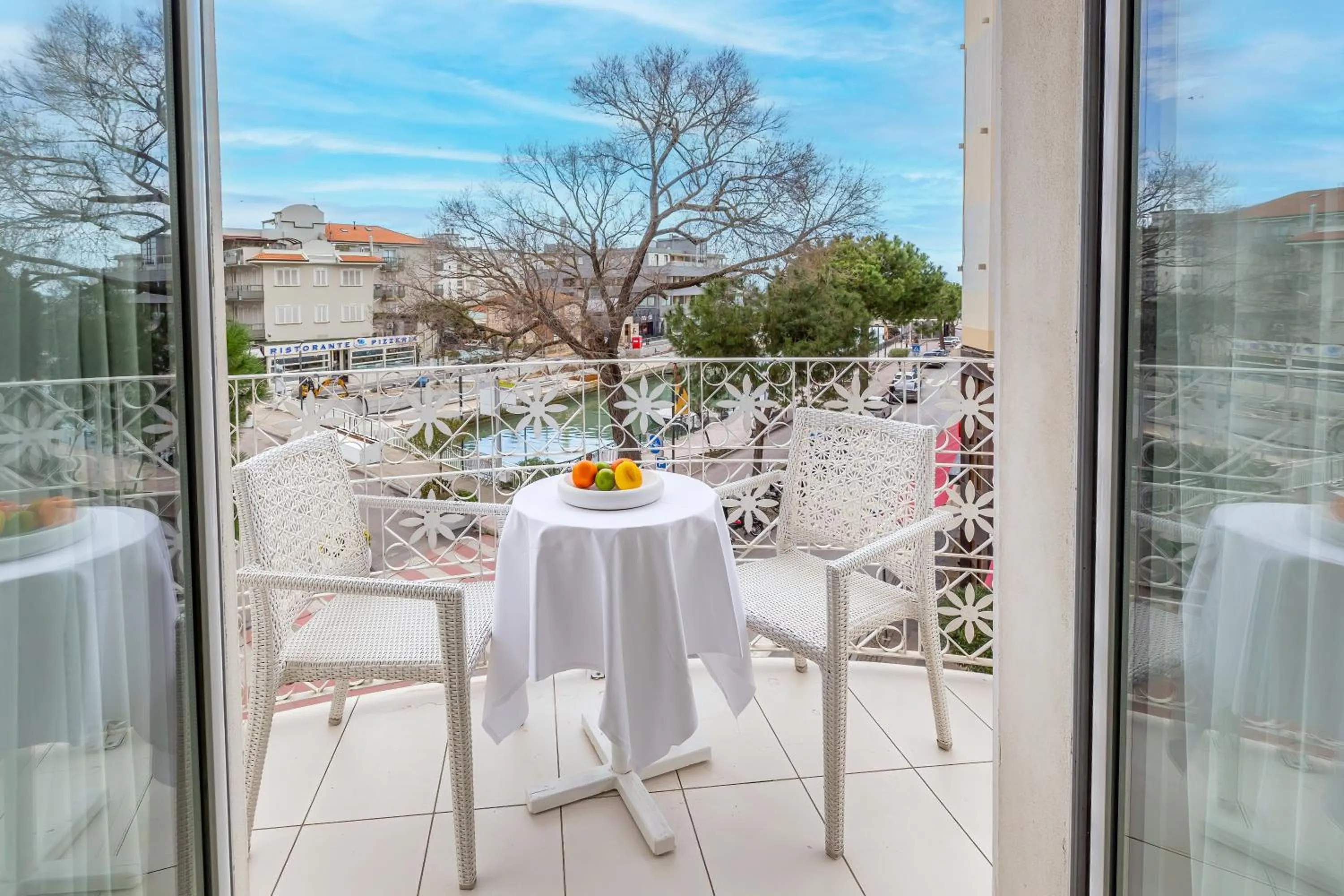 Balcony/Terrace in Hotel Al Cavallino Bianco