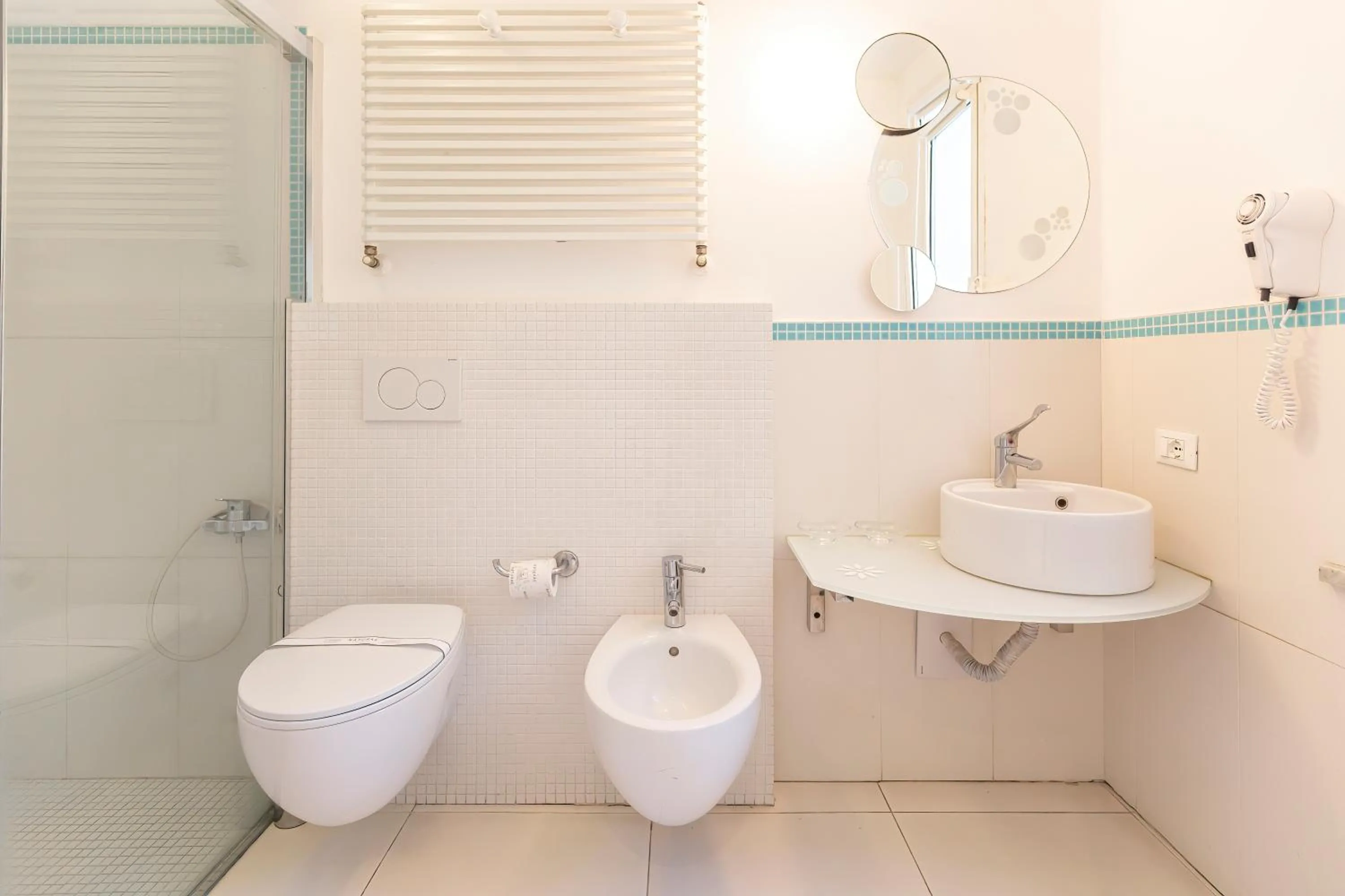 Bathroom in Hotel Al Cavallino Bianco