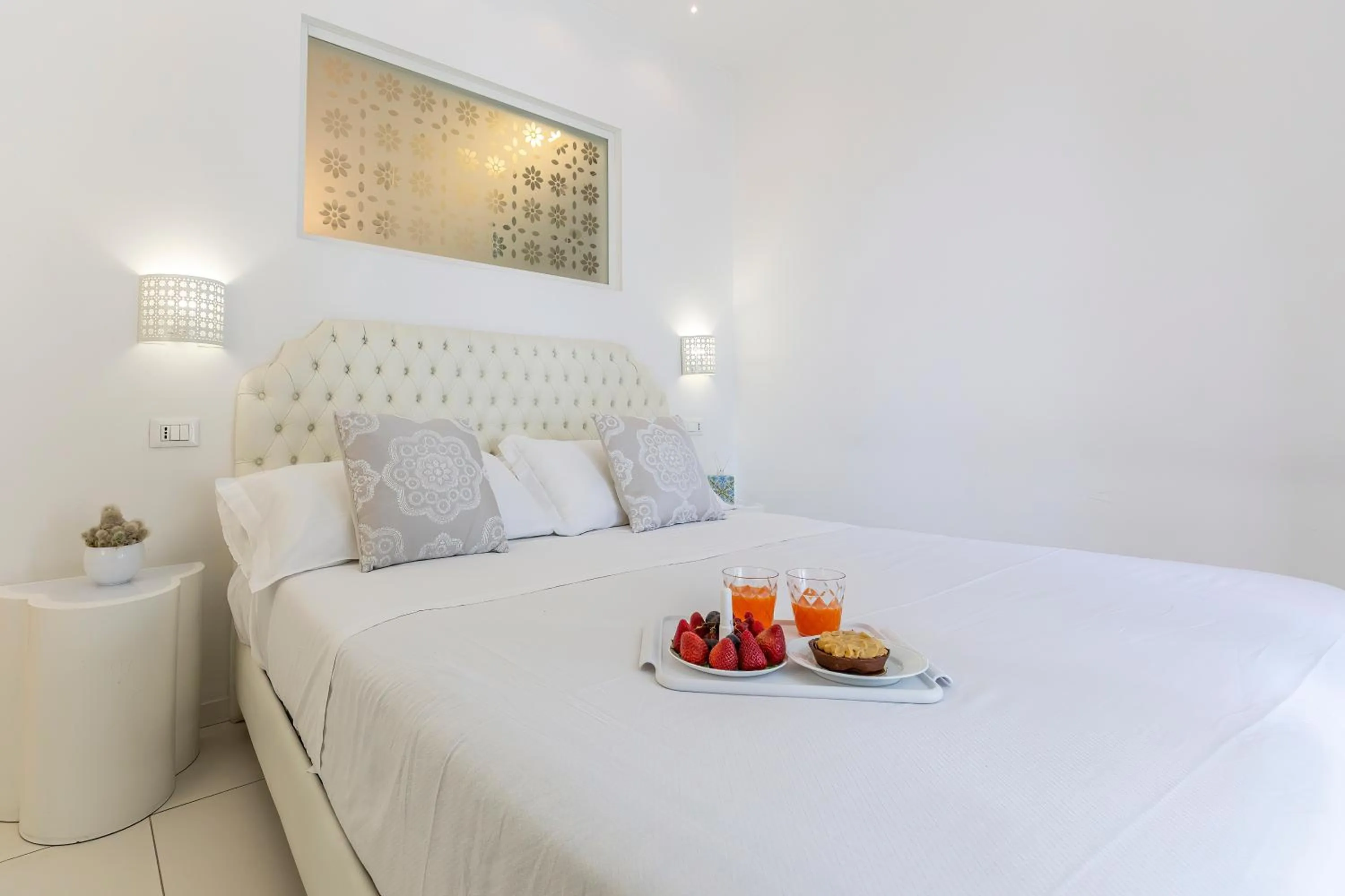 Bed in Hotel Al Cavallino Bianco