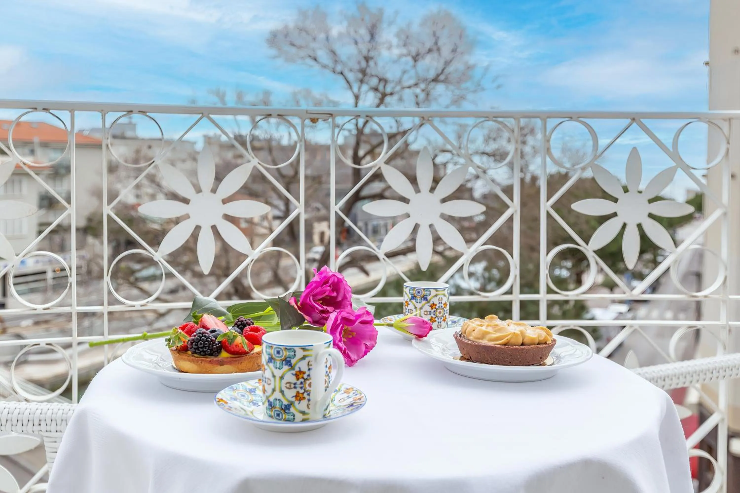 Balcony/Terrace in Hotel Al Cavallino Bianco