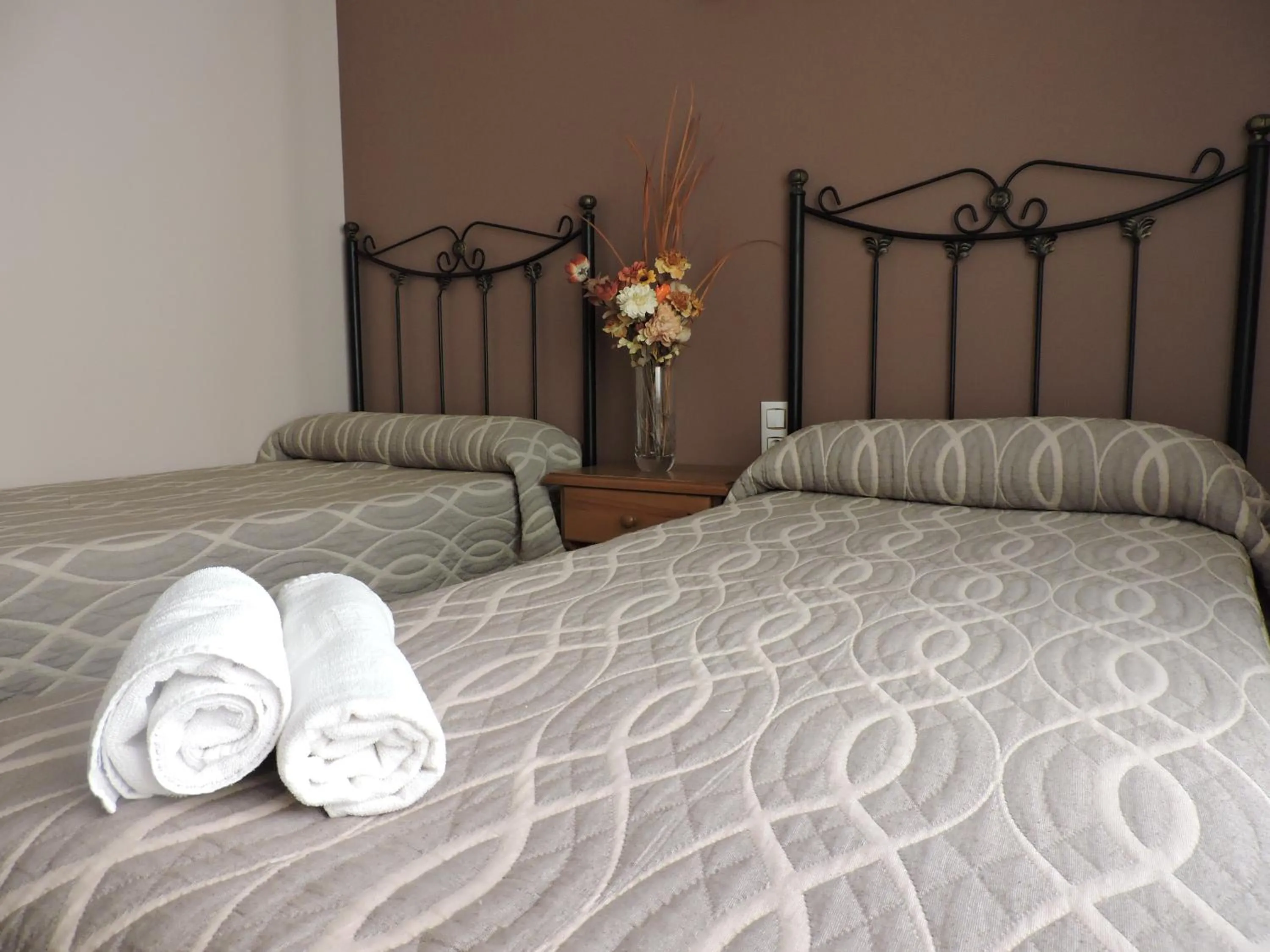 Twin Room with Private Bathroom - single occupancy in Hostal Villa de Navarrete