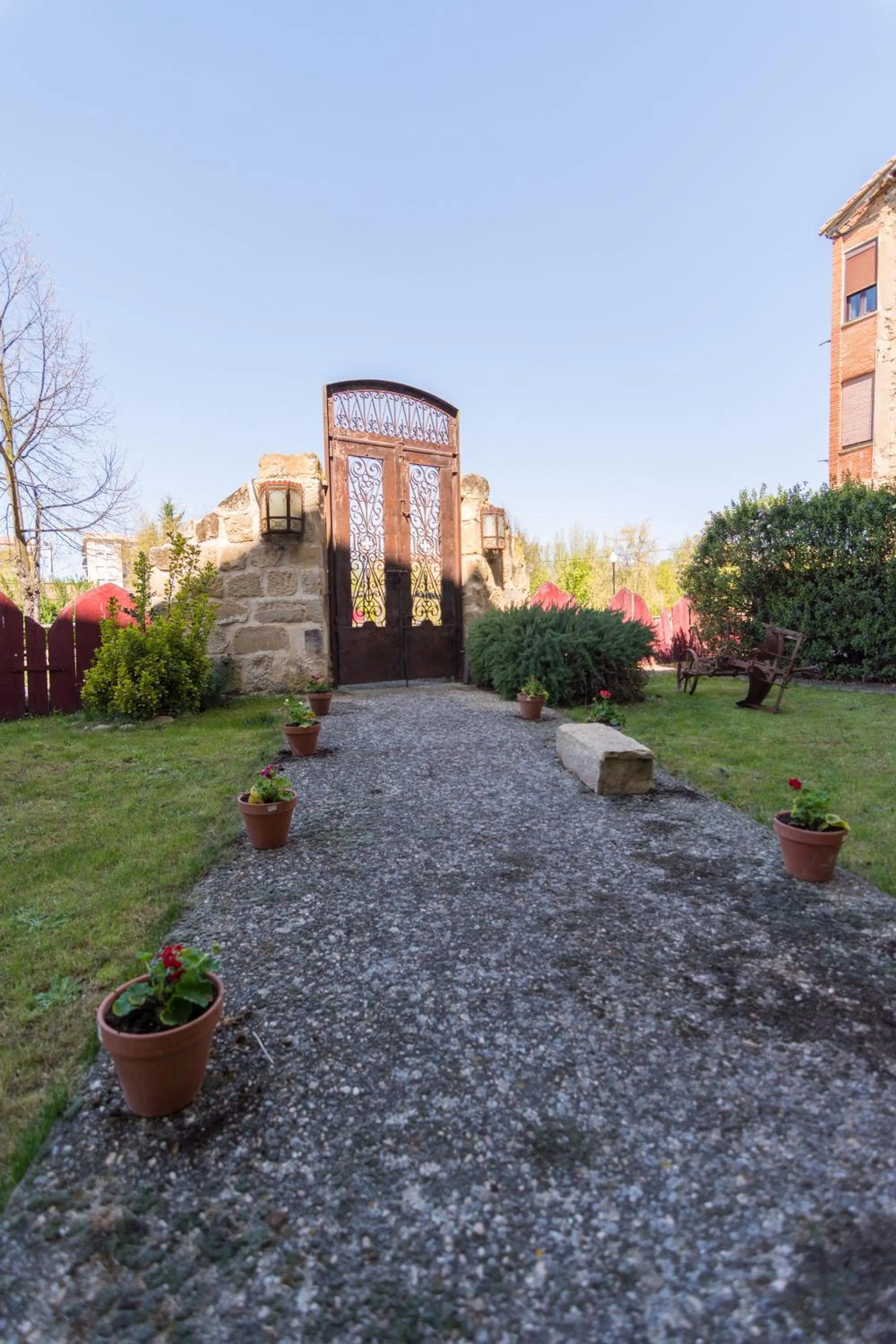 Patio in Hospedería Señorío de Casalarreina
