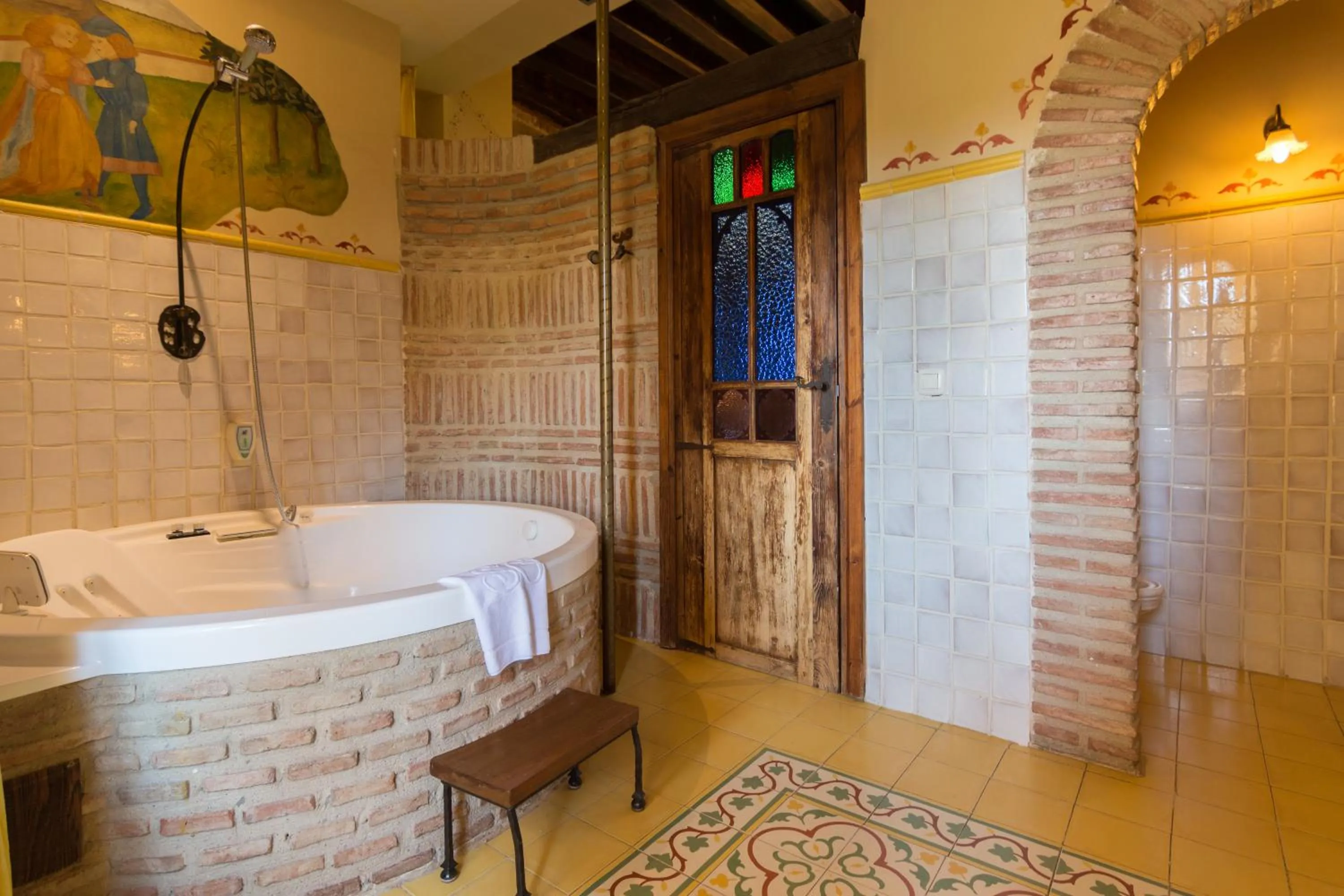 Bathroom in Hospedería Señorío de Casalarreina