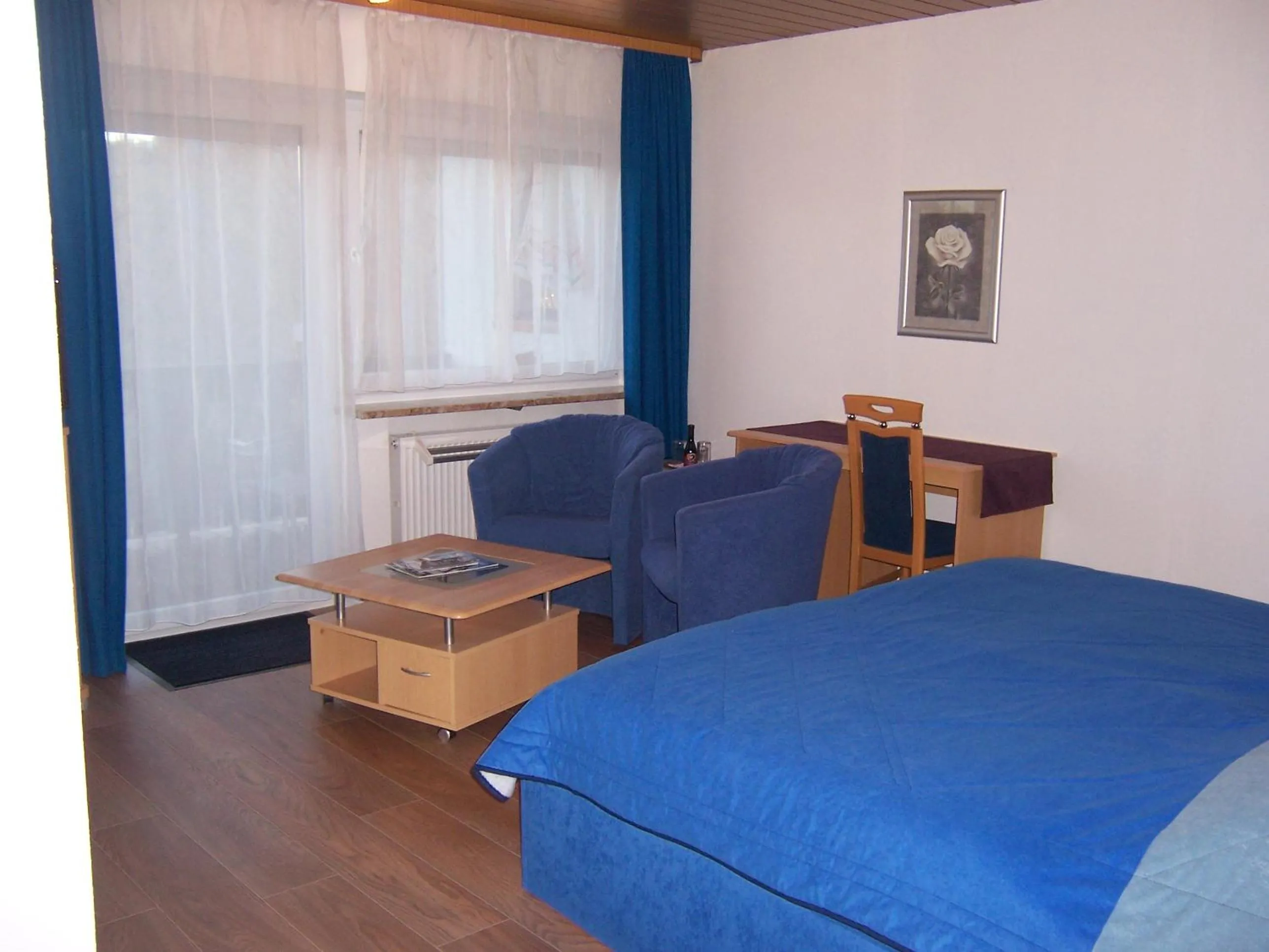 Double Room with Balcony - single occupancy in Pension Arbersonne