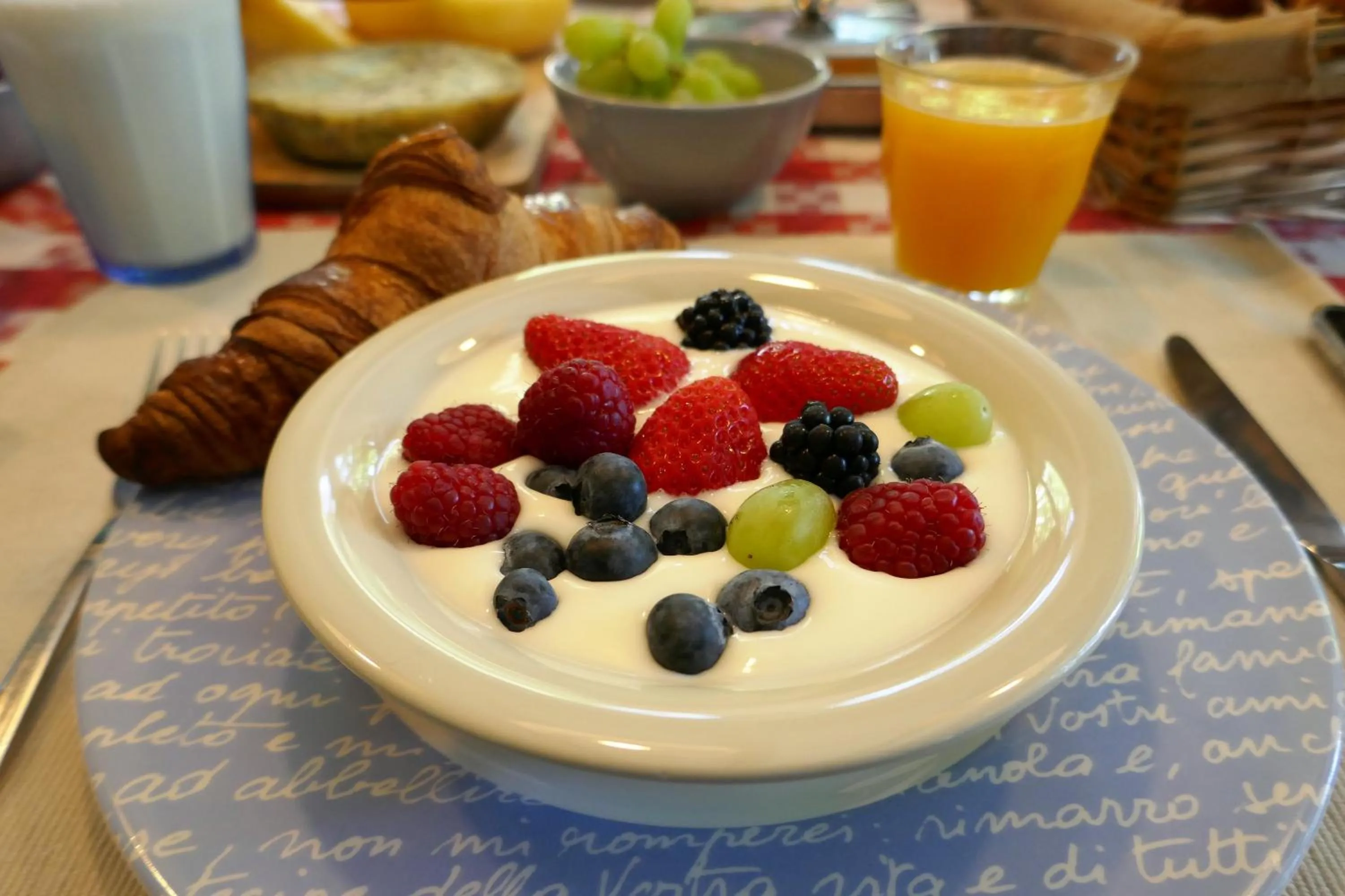Food close-up in B&B - Sauna D'Olle Pastorie