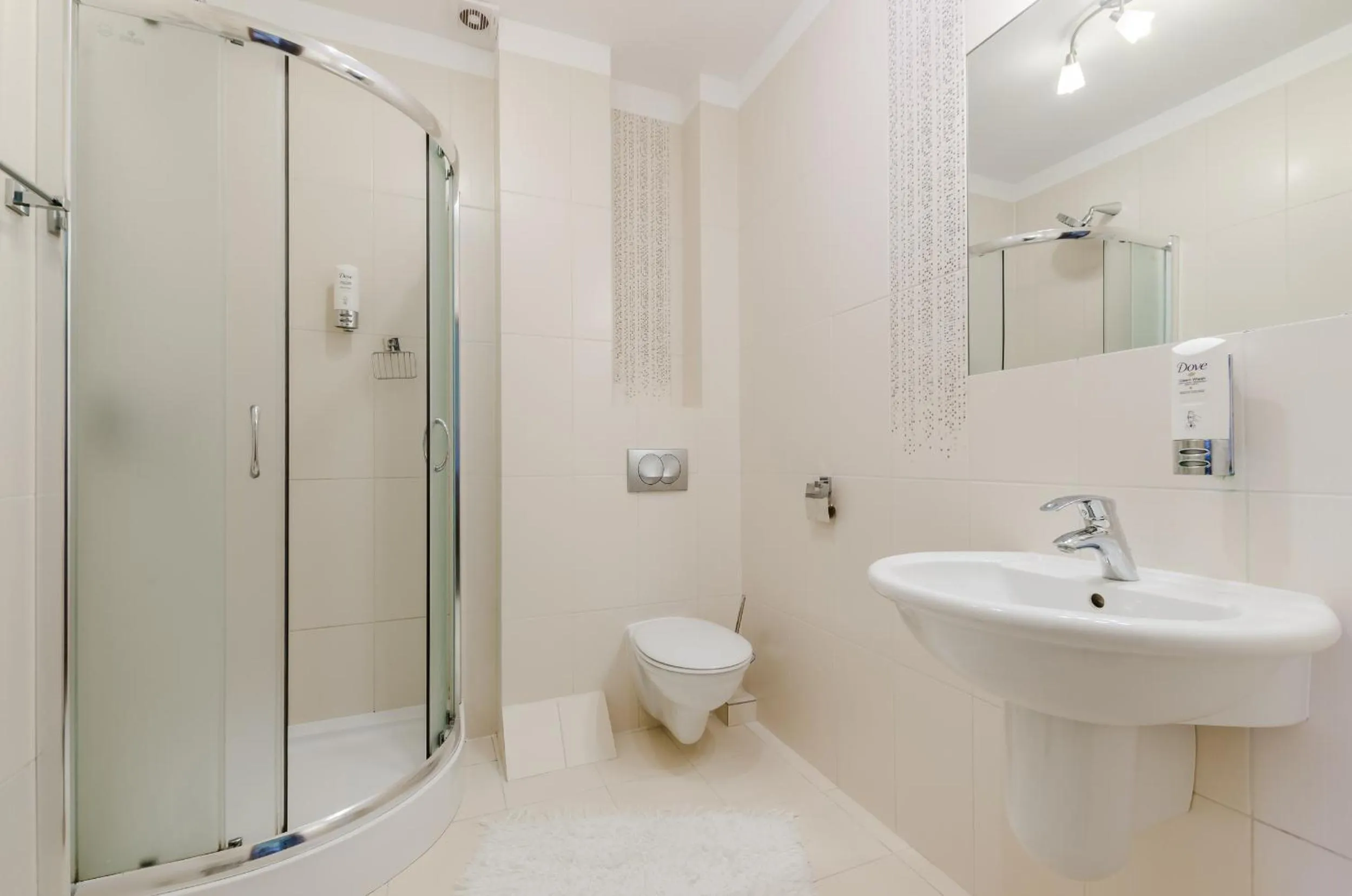 Shower in Willa Mycyny oraz domki