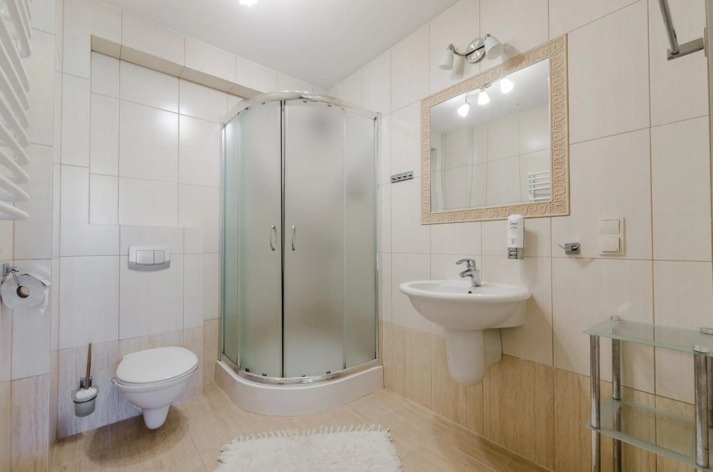 Shower in Willa Mycyny oraz domki