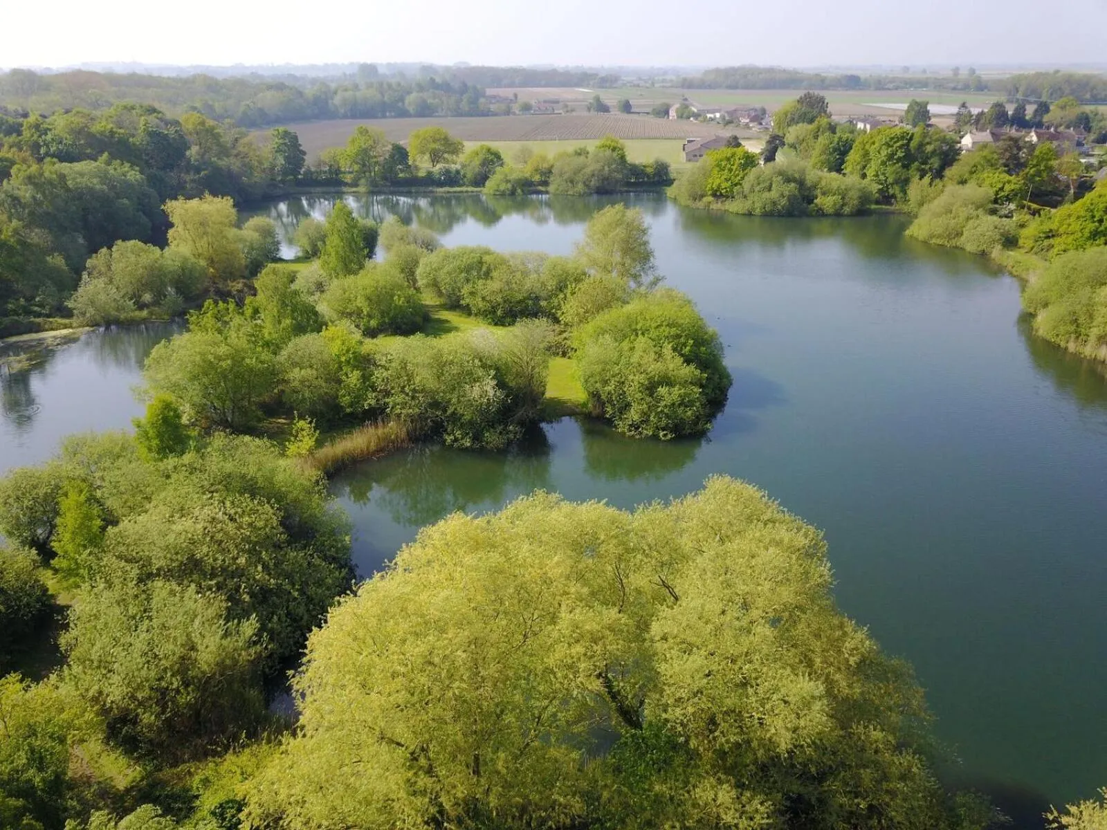 Natural landscape in Woodlakes Park By Liv Retreats