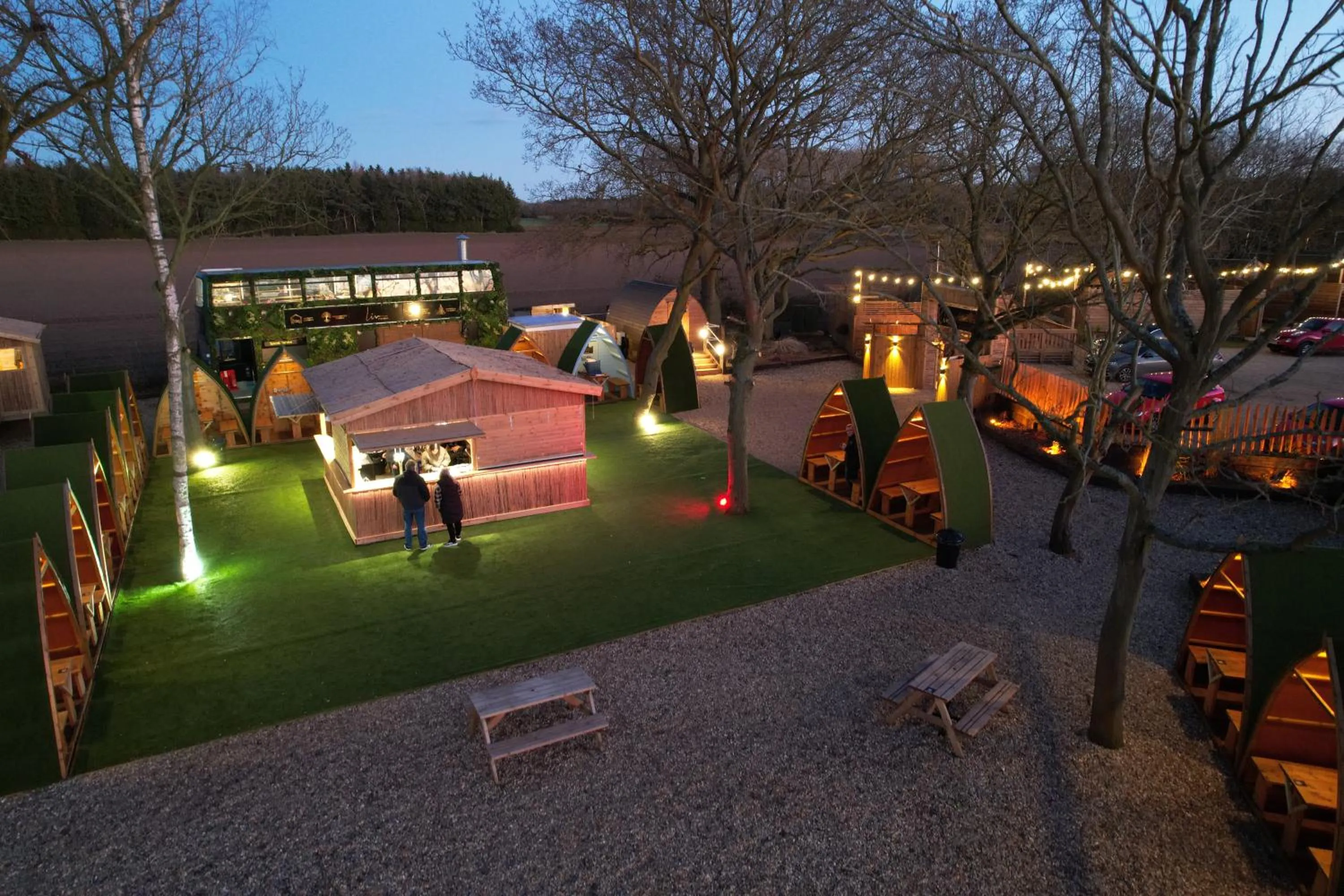 Restaurant/places to eat in Woodlakes Park By Liv Retreats