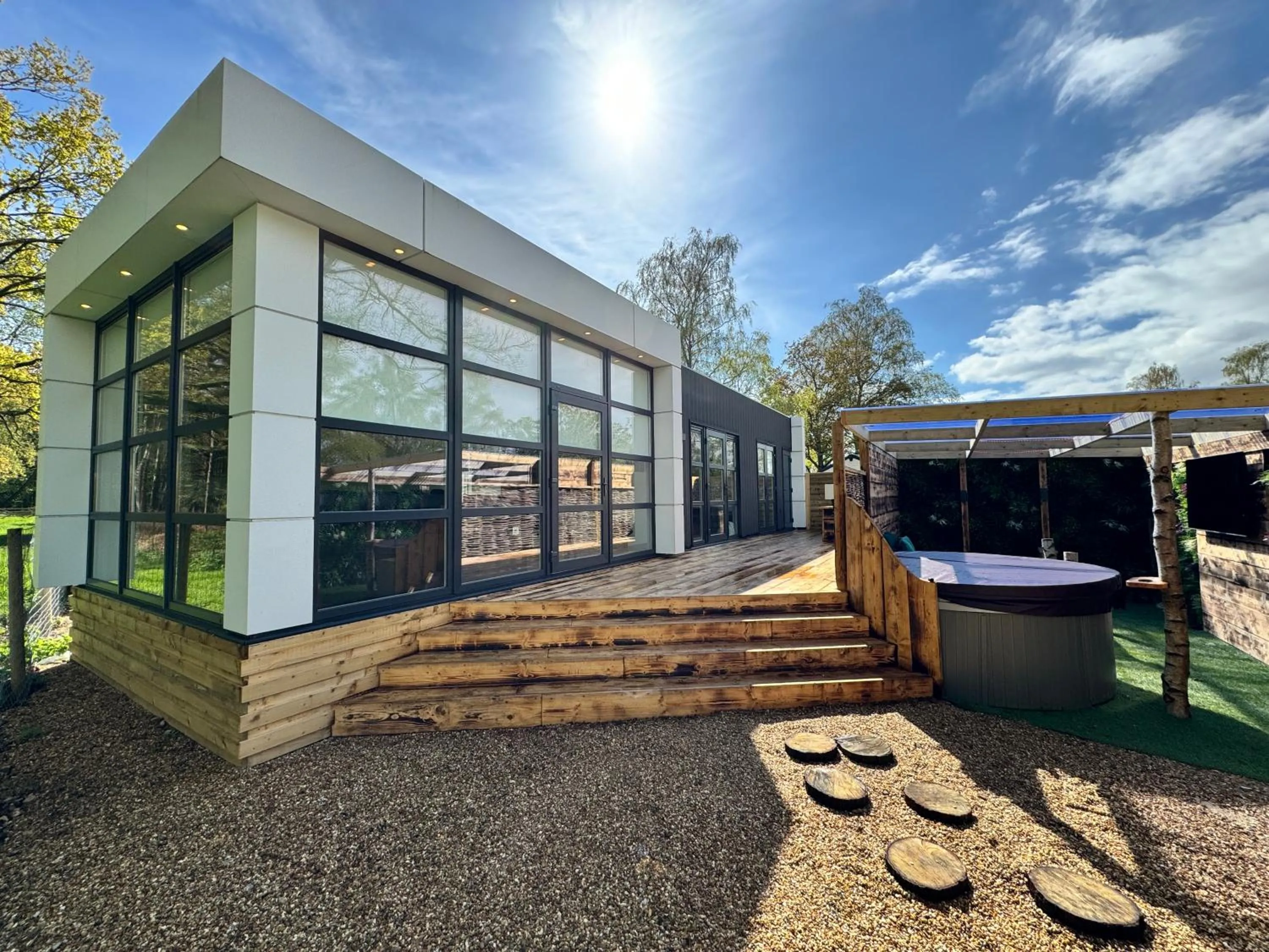 Property building in Woodlakes Park By Liv Retreats