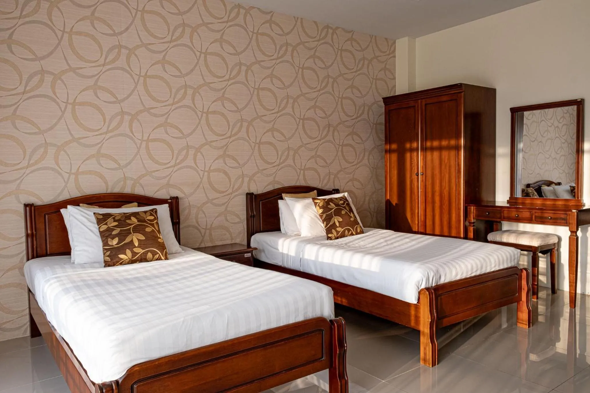 Bed in Alisa Krabi Hotel-SHA Plus