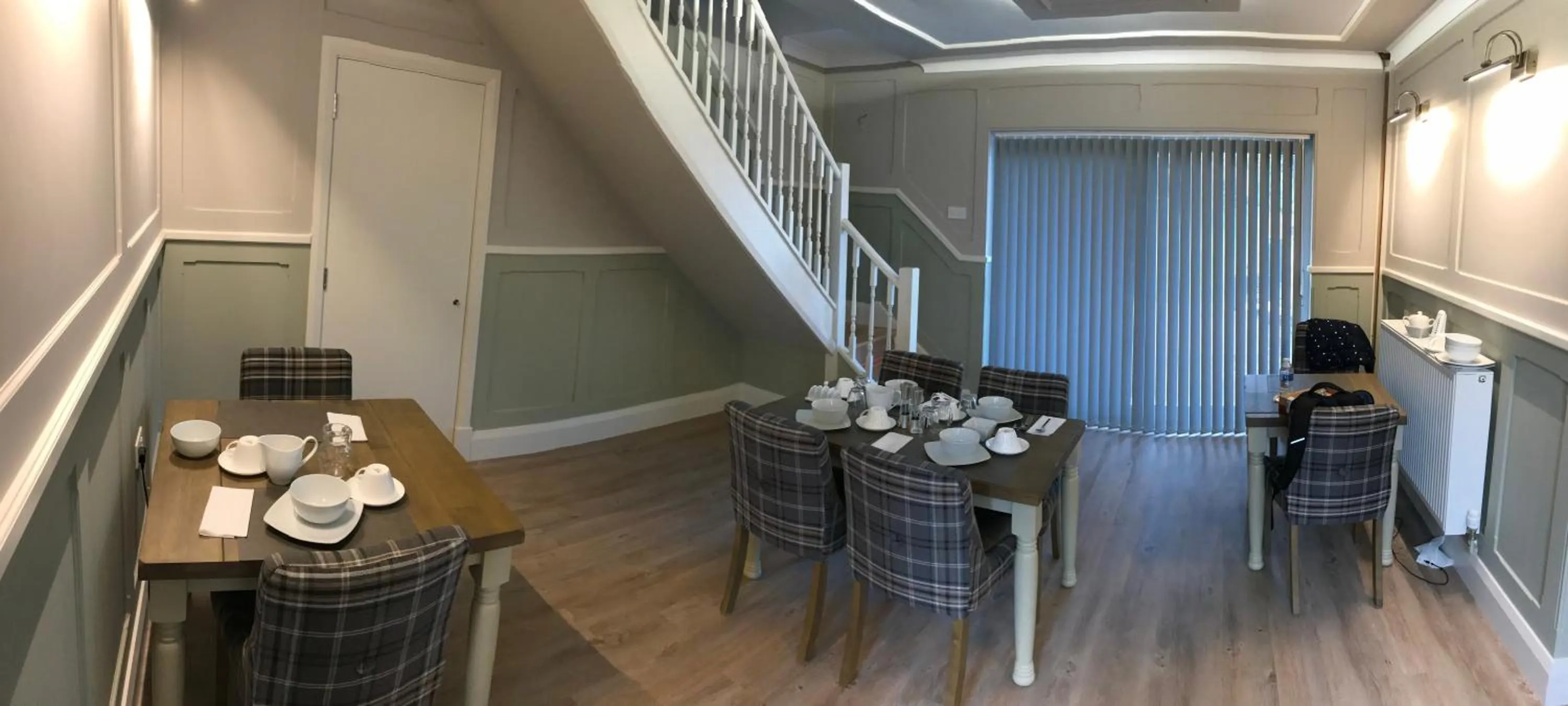 Dining area in Bryn Goleu Bed & Breakfast