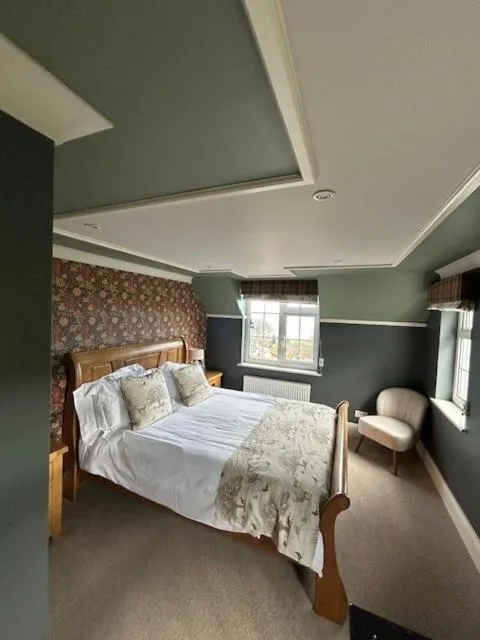 Bedroom, Bed in Bryn Goleu Bed & Breakfast