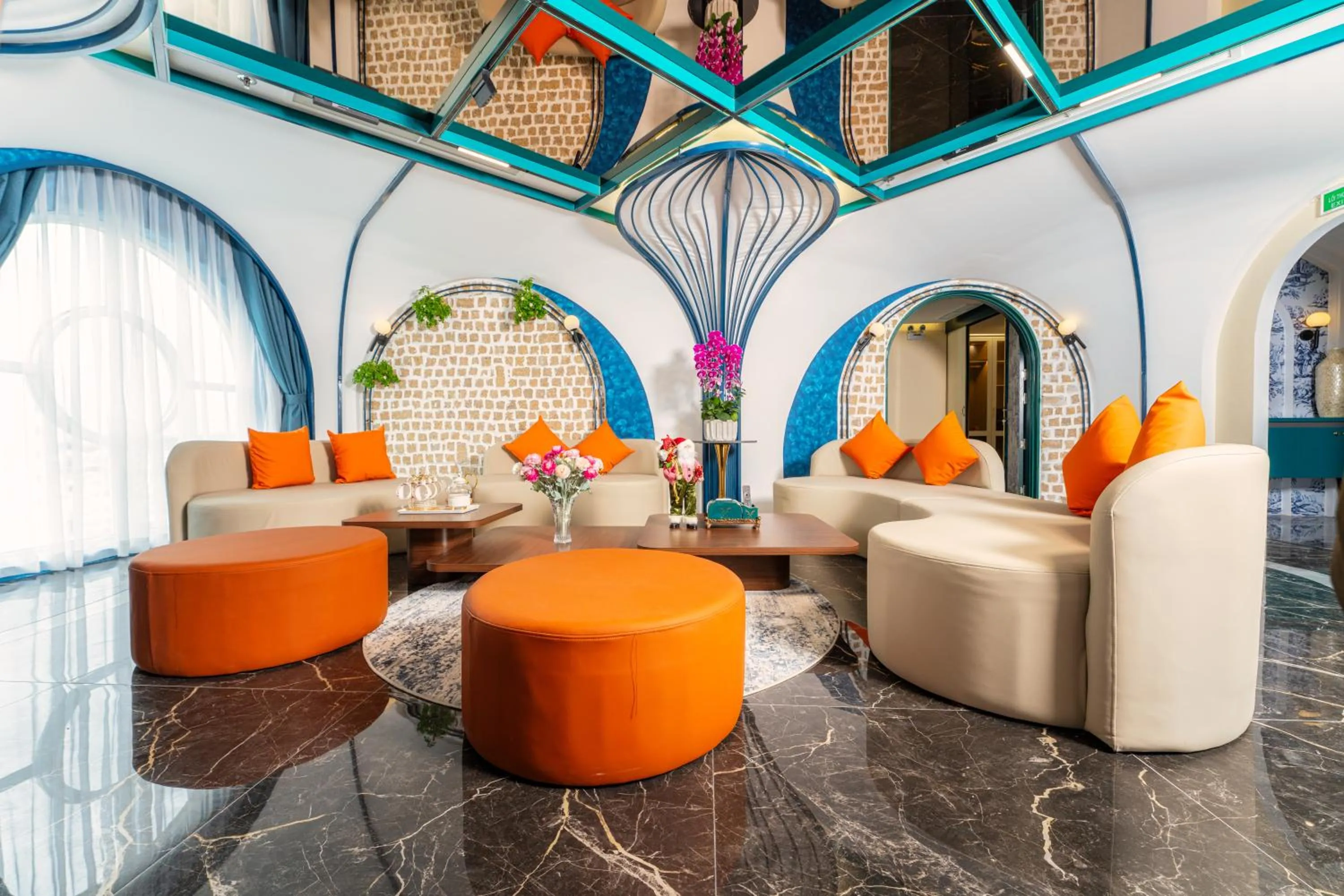 Living room in Nha Trang Prince Hotel