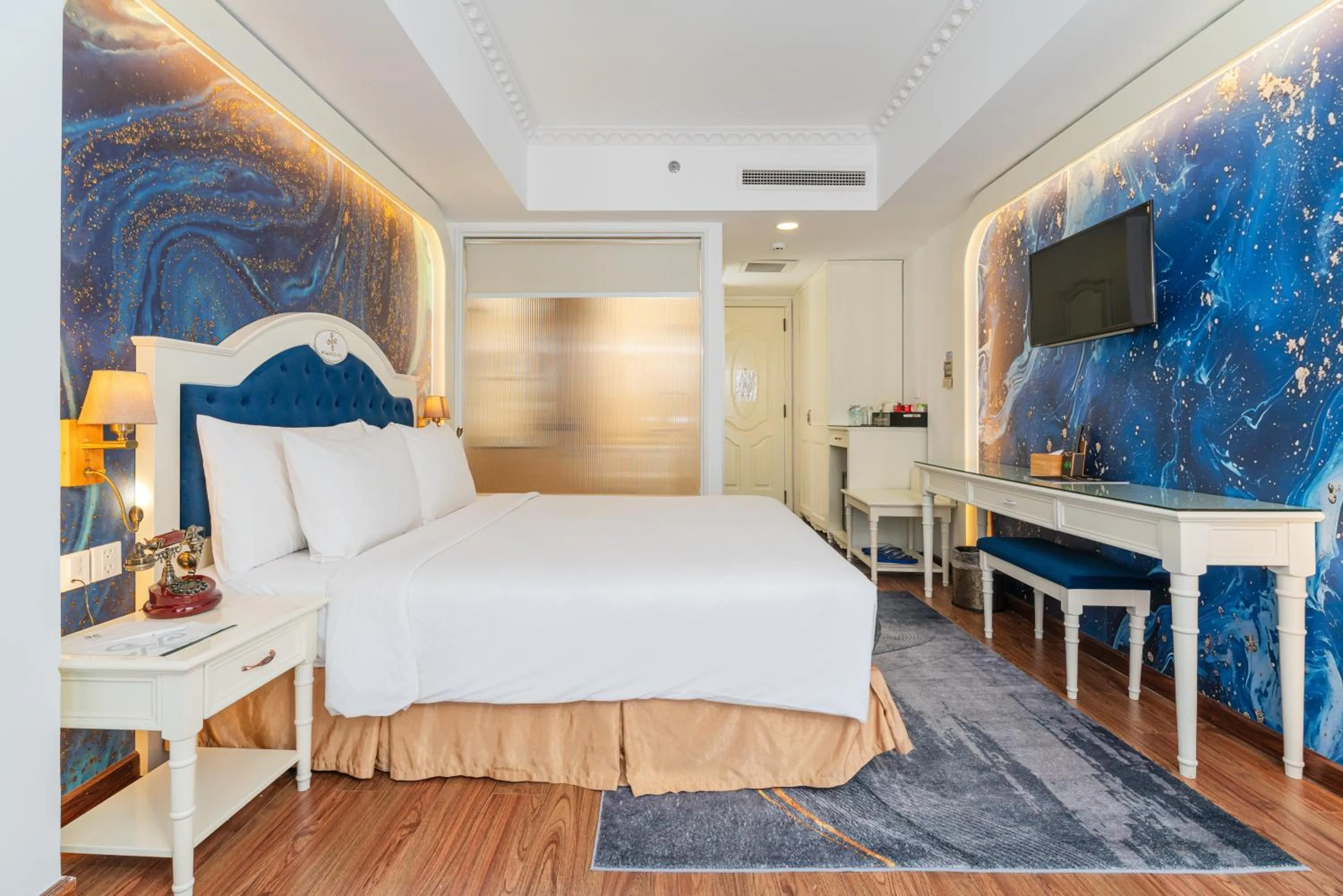 Bed in Nha Trang Prince Hotel