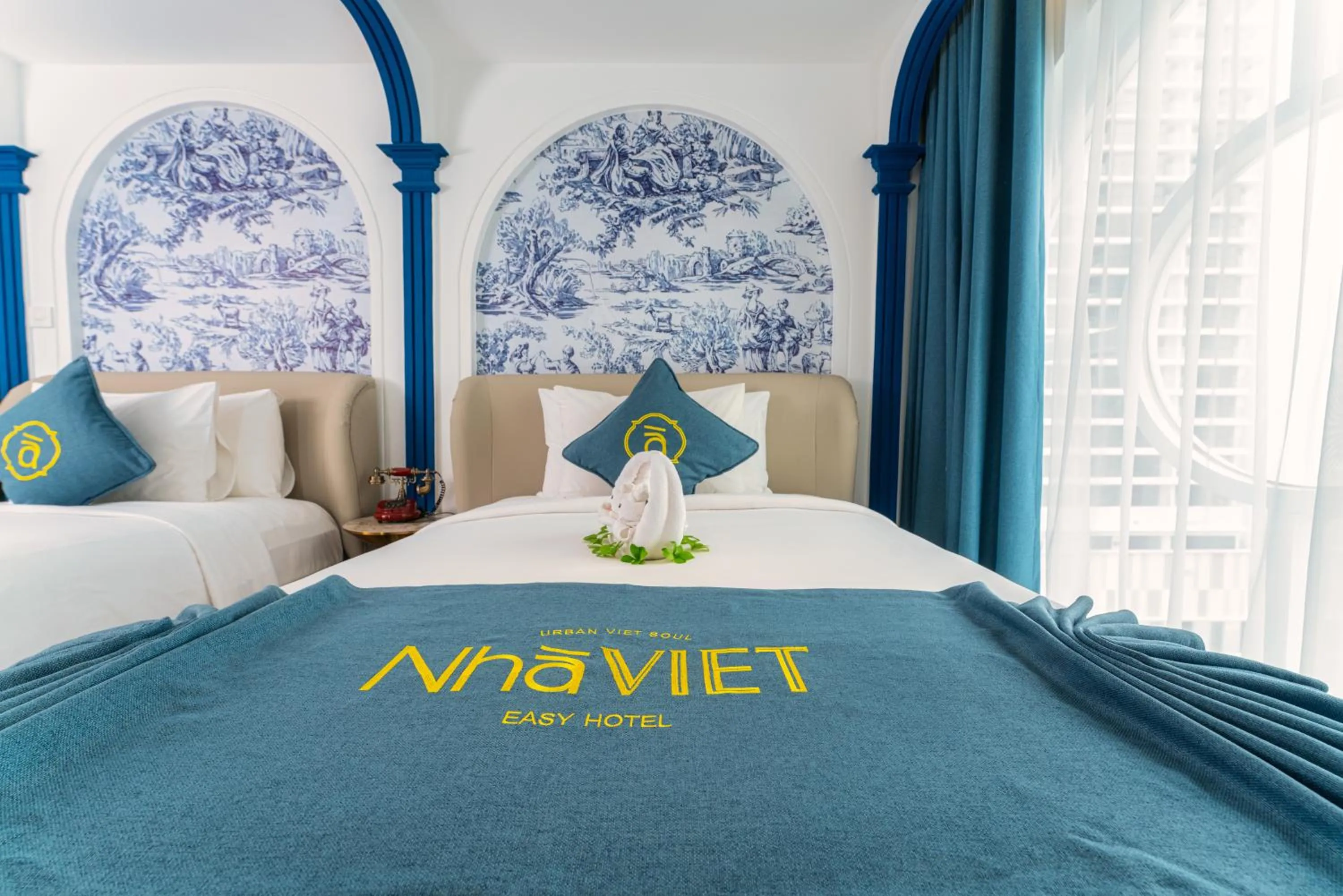 Bedroom, Bed in Nha Trang Prince Hotel