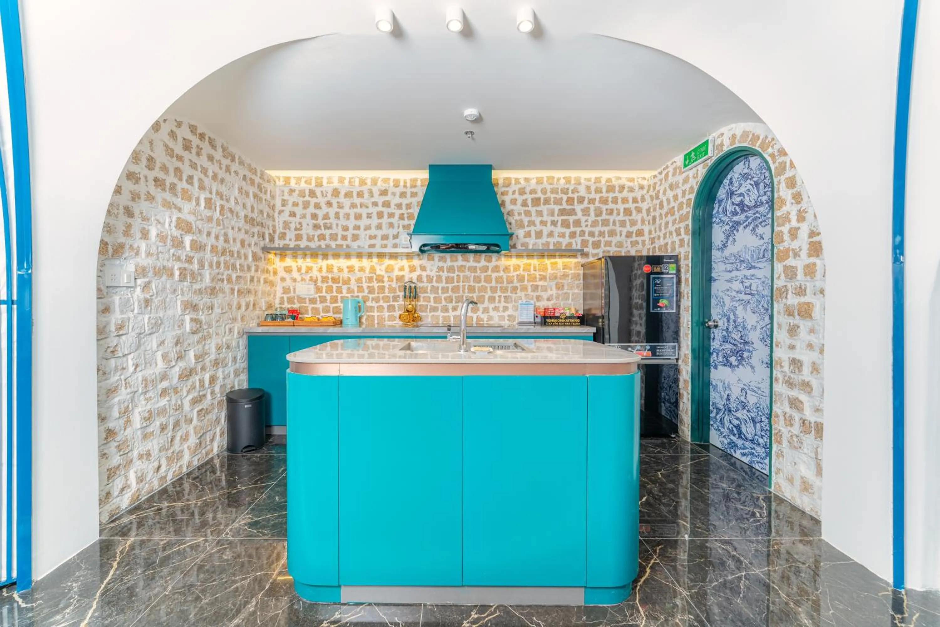 Kitchen or kitchenette in Nha Trang Prince Hotel