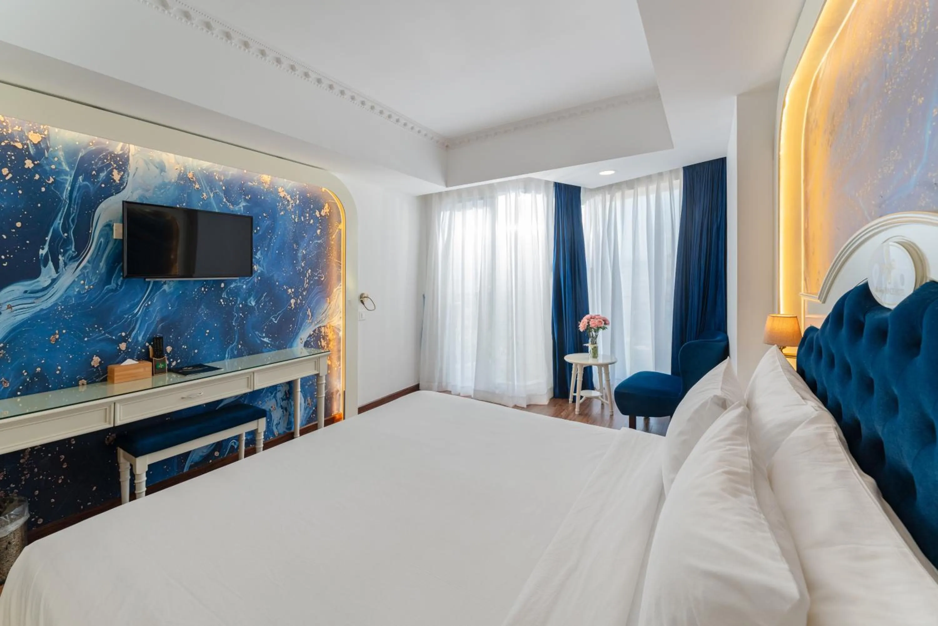 Bedroom, Bed in Nha Trang Prince Hotel