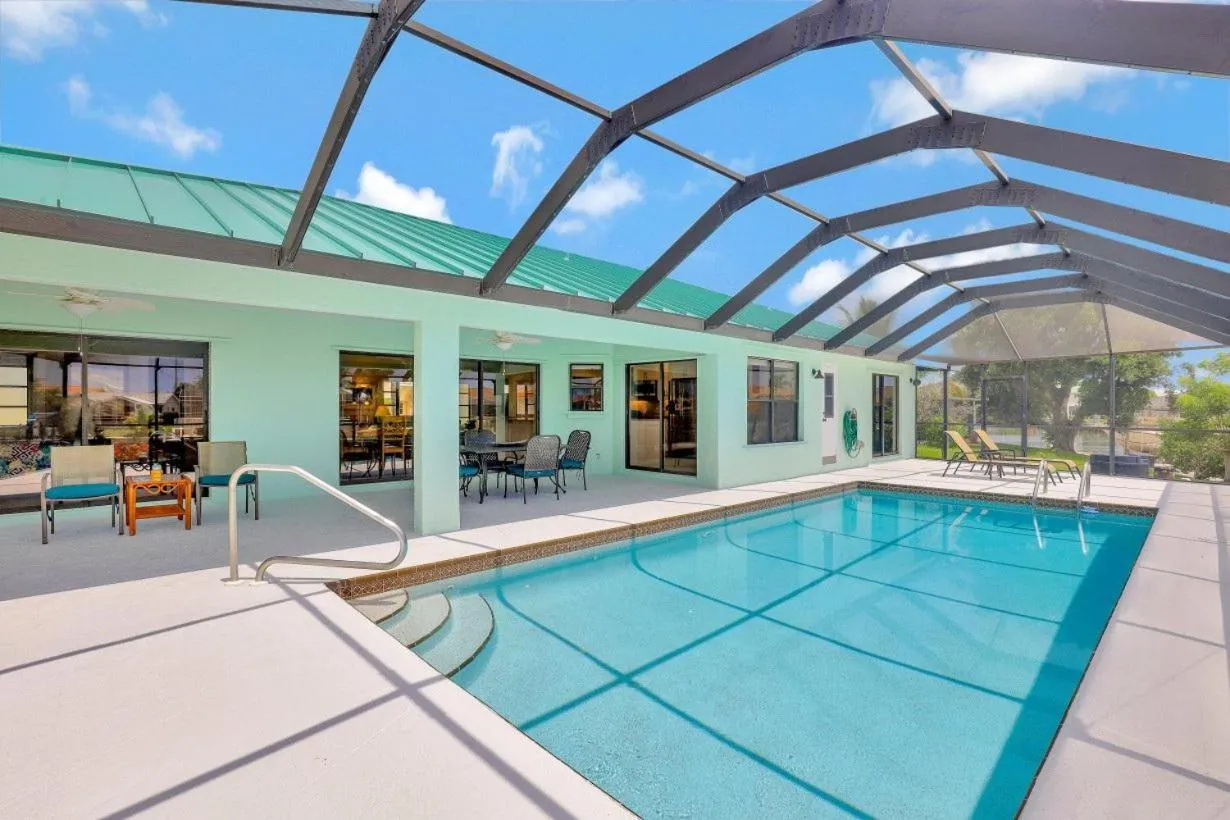 Pet-friendly waterfront home on key lot with view
