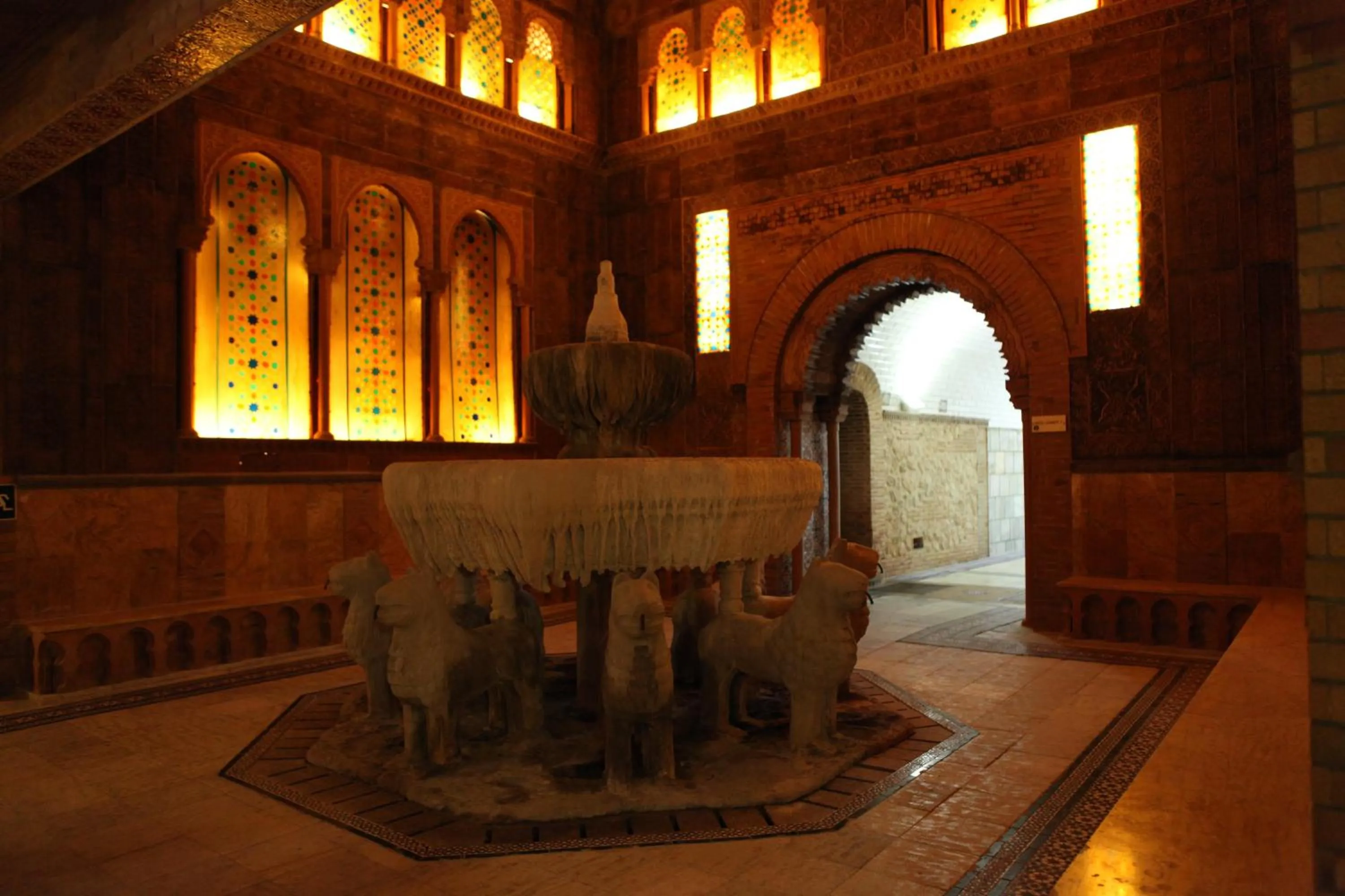 Hot Spring Bath in Balneario de Archena - Hotel Levante