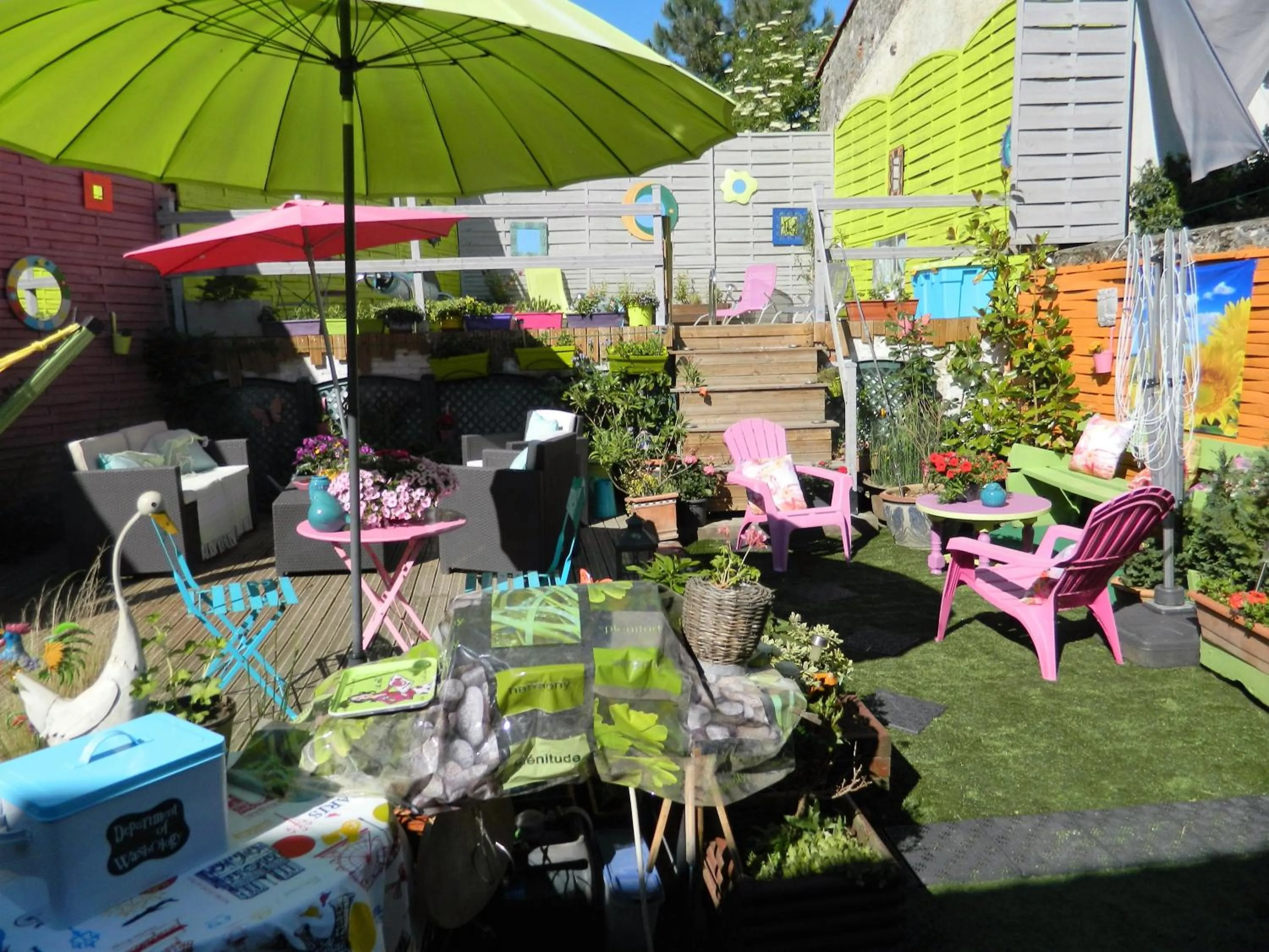 Garden in Chambres d'hôtes La Fougereuse