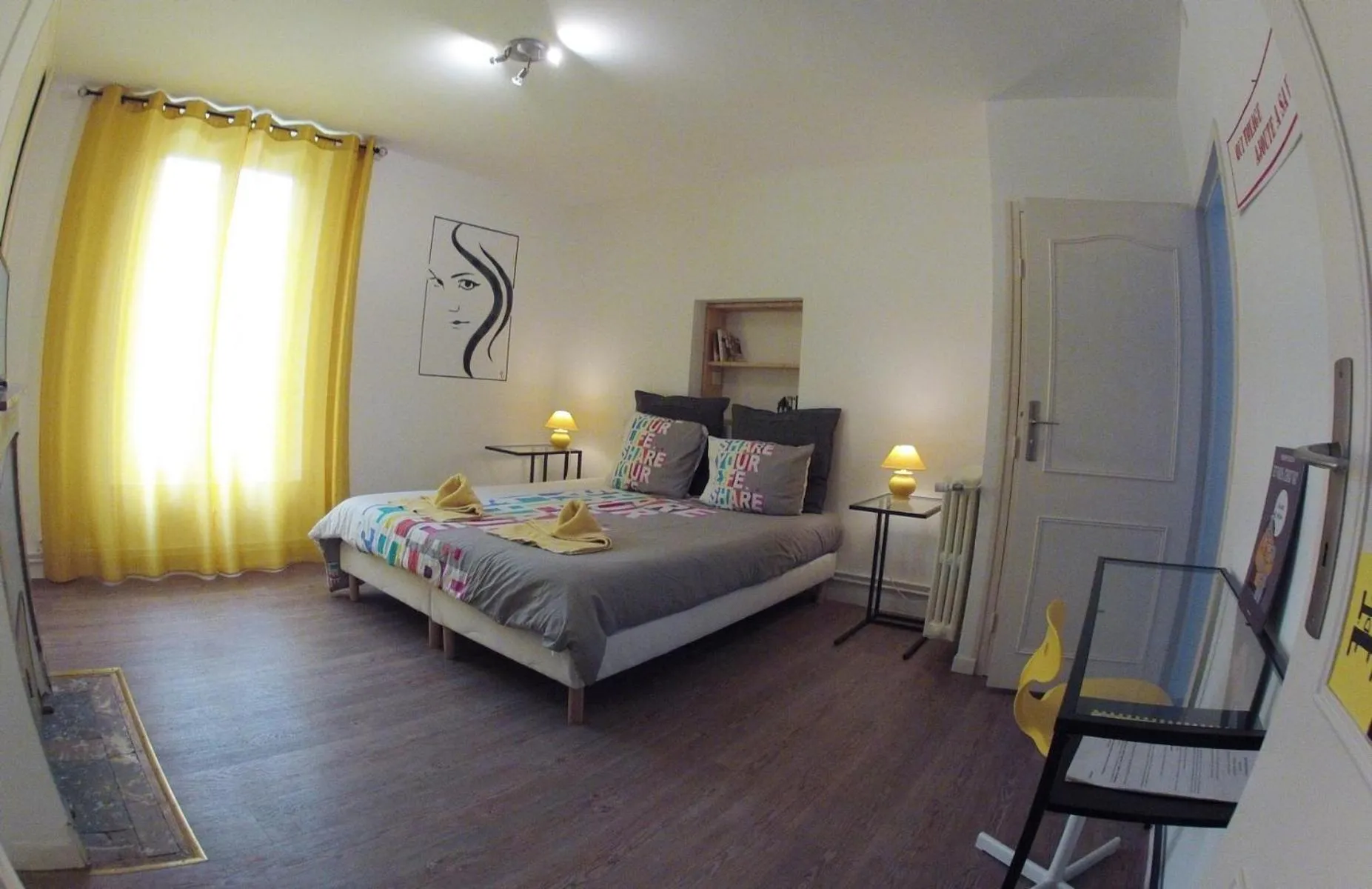 Bed in Alex Guest House