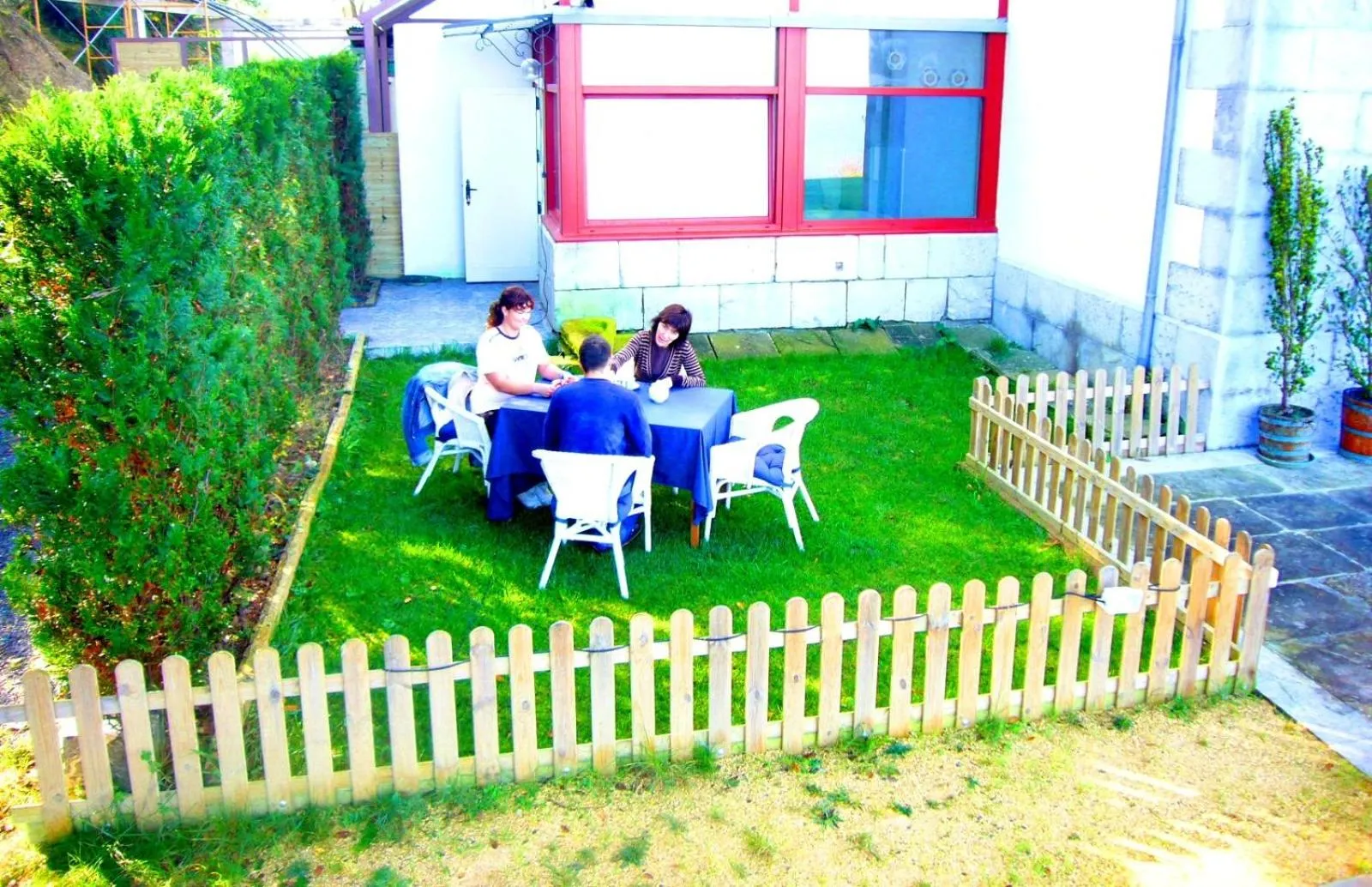 Patio in Hotel Villa Itsaso