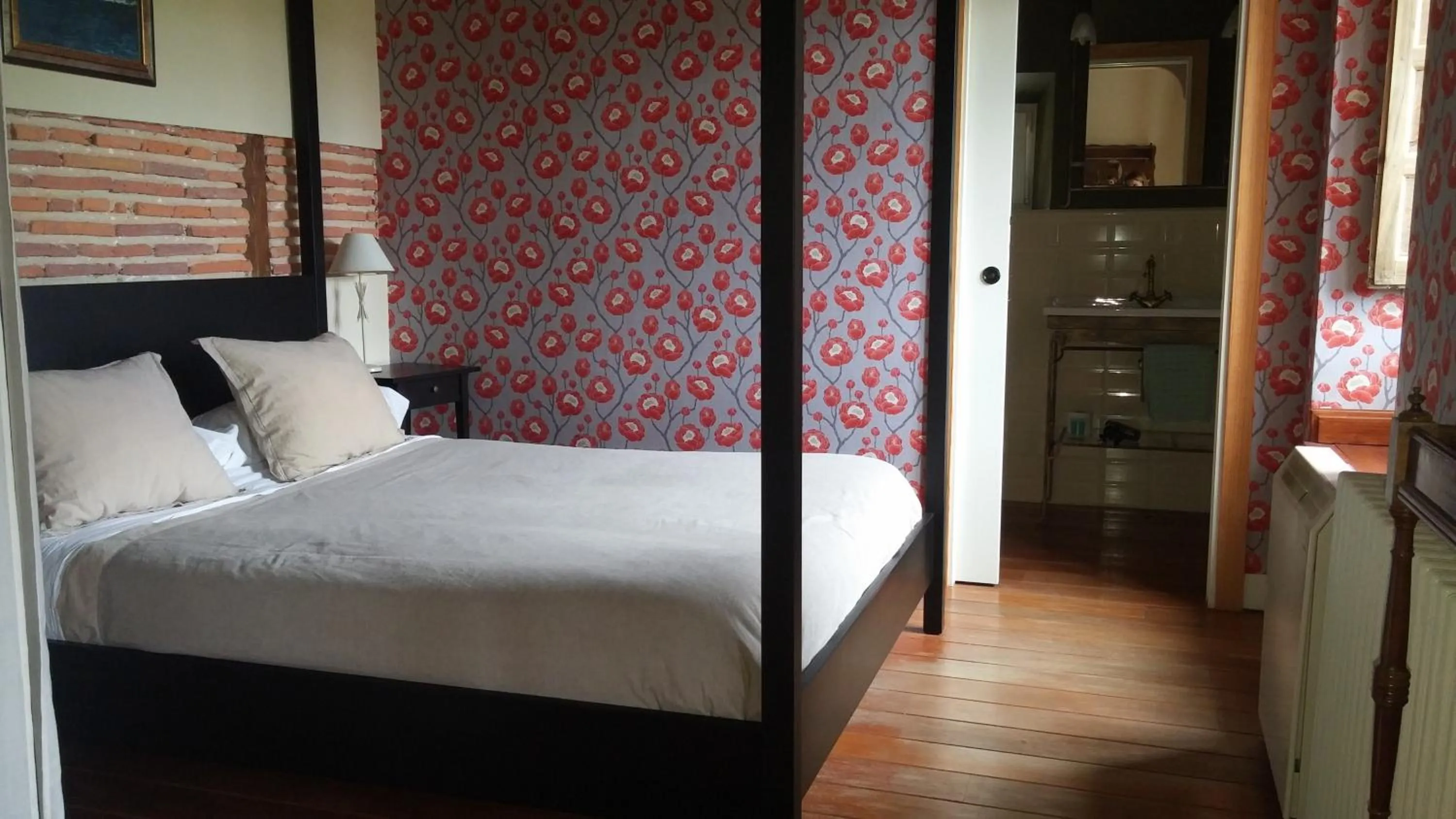 Bed in Hotel Villa Itsaso