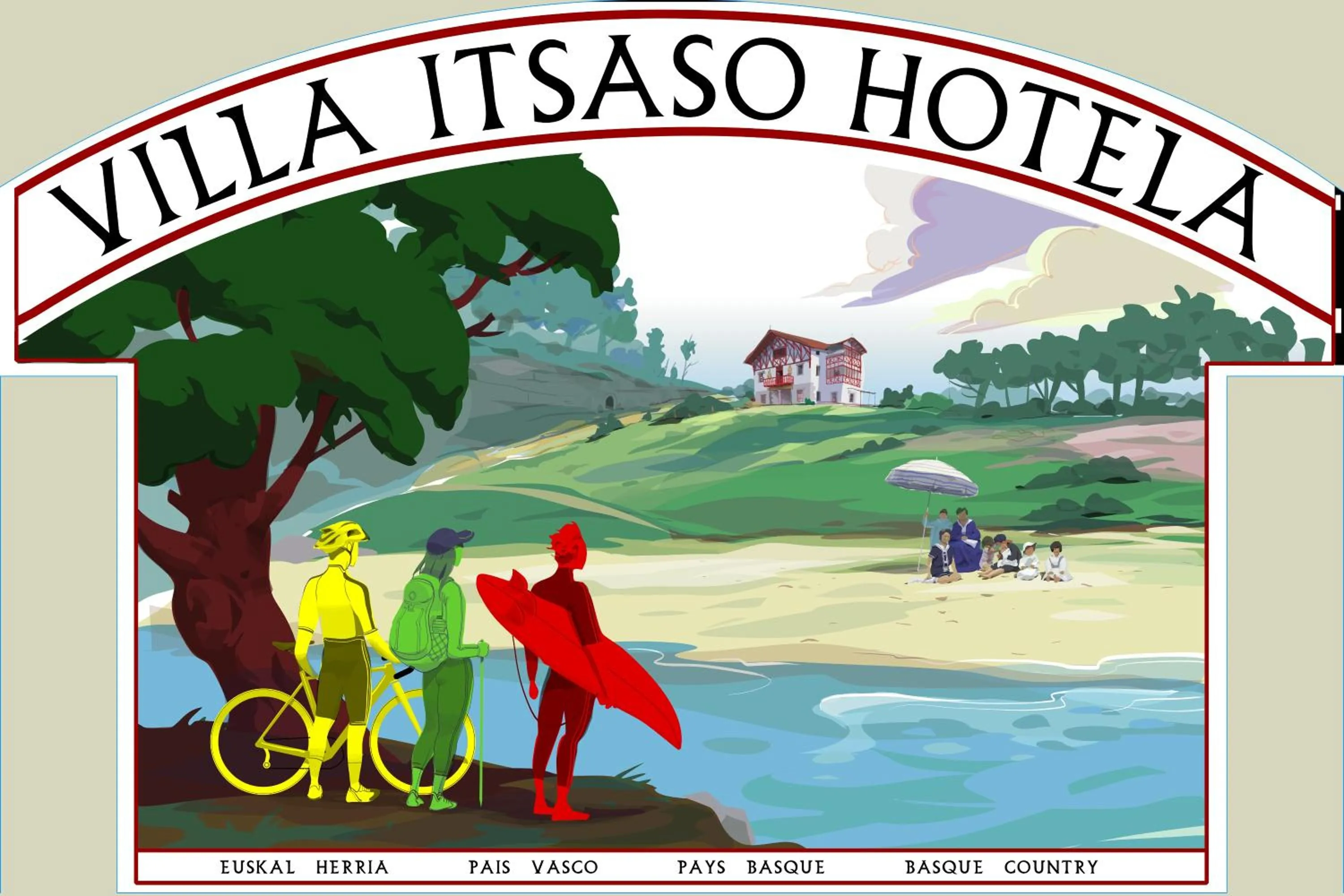 Property logo or sign in Hotel Villa Itsaso