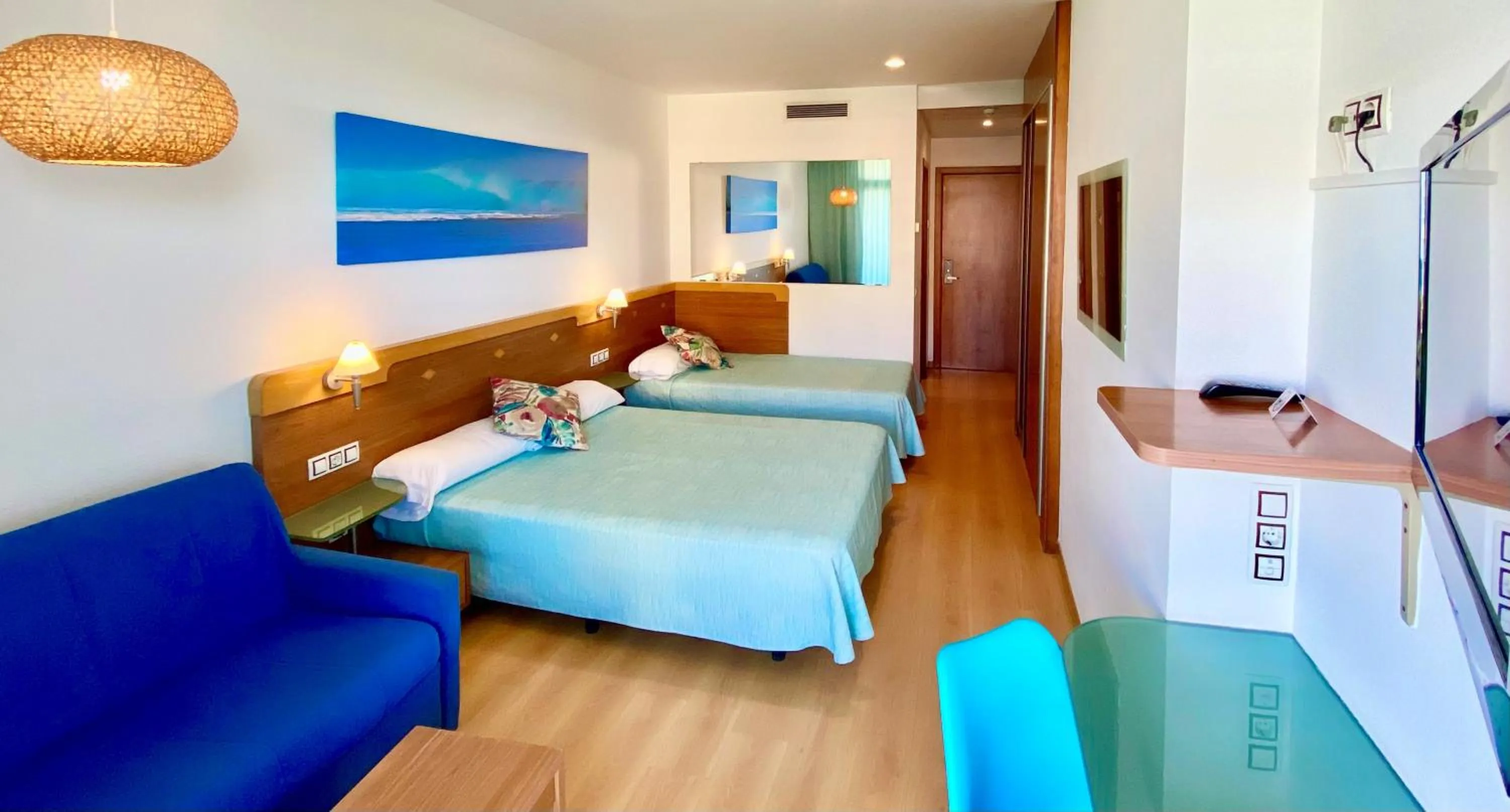 Bedroom in Hotel Blaucel