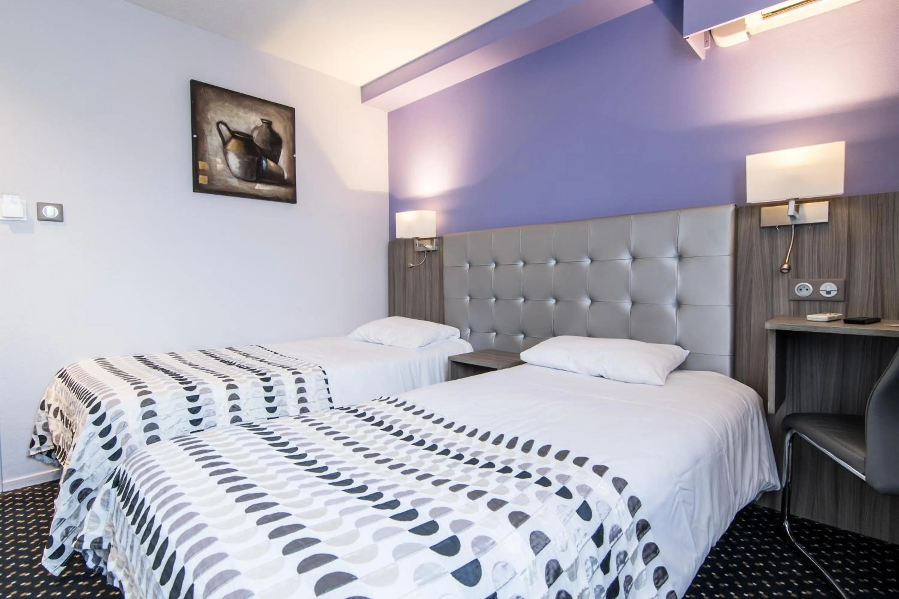 Bed in Brit Hotel Confort Foix