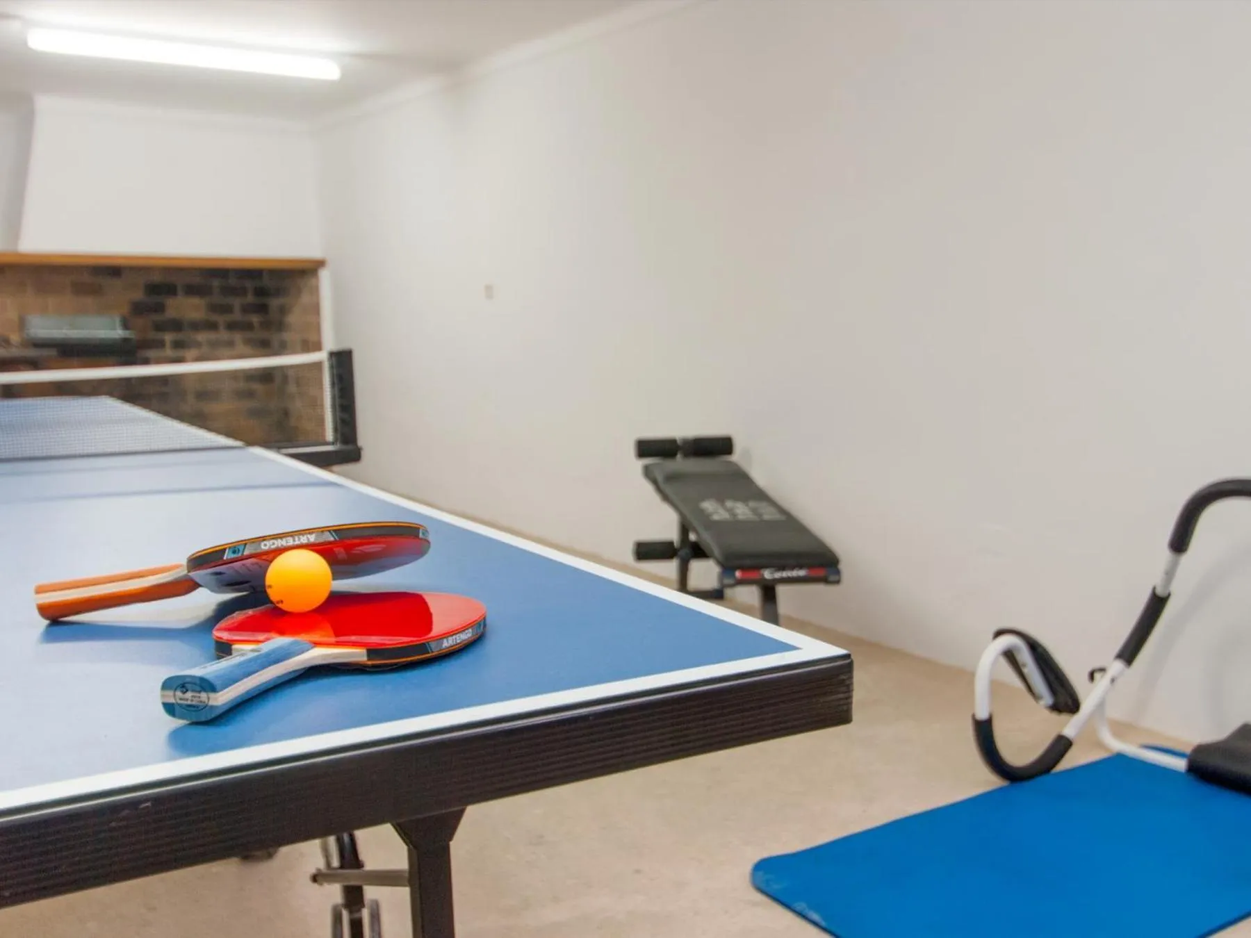 Fitness centre/facilities in Villa Can Canta Natura Park House at Platja de Muro Beach