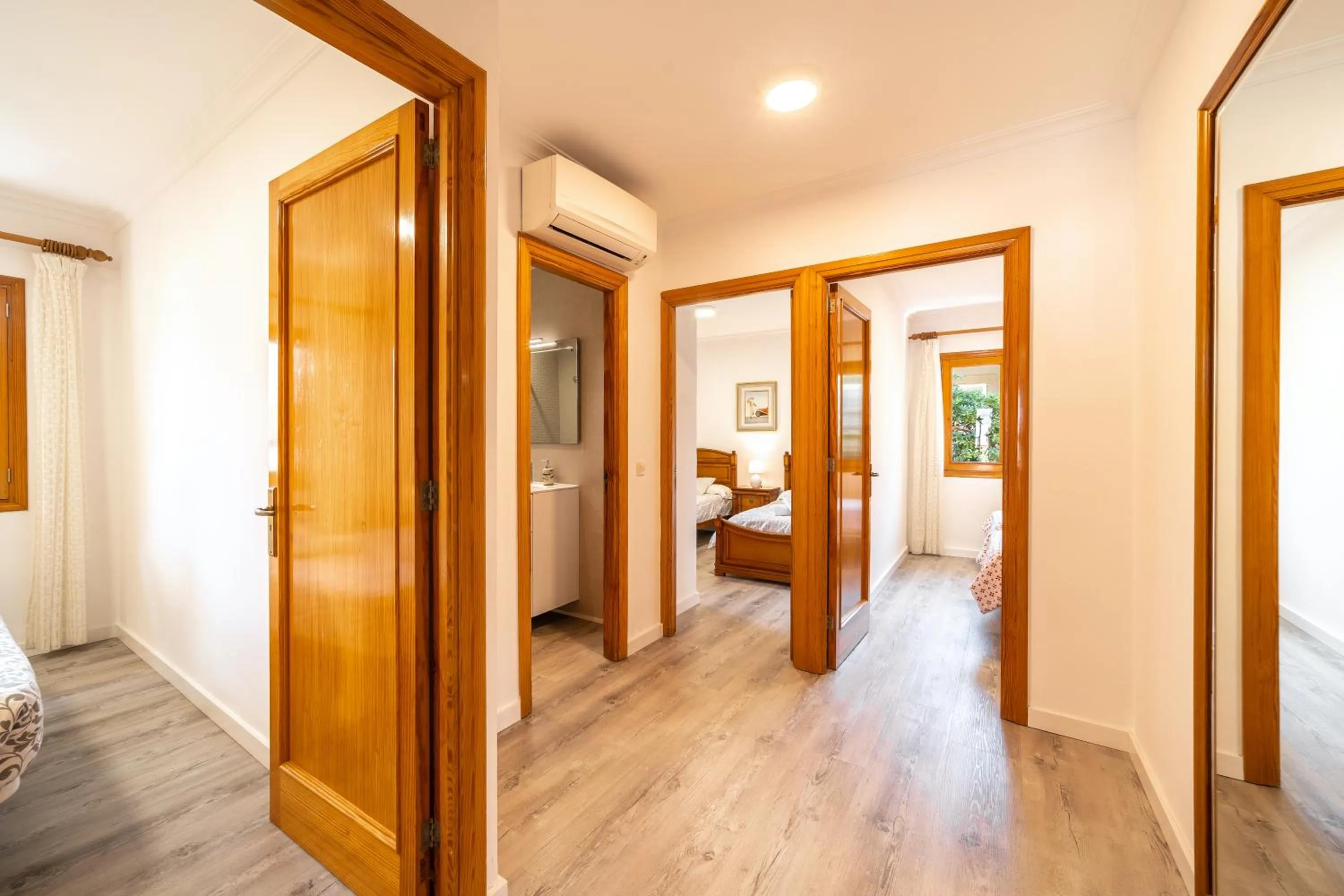 Decorative detail in Villa Can Canta Natura Park House at Platja de Muro Beach