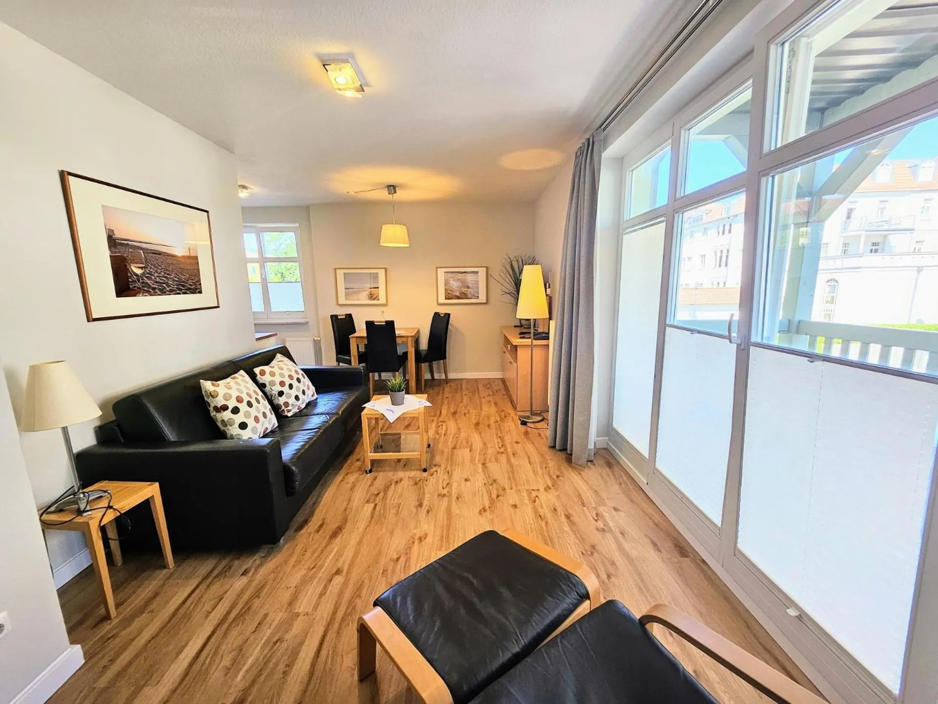 Living room in Am Weststrand Apartmenthaus Waldeck