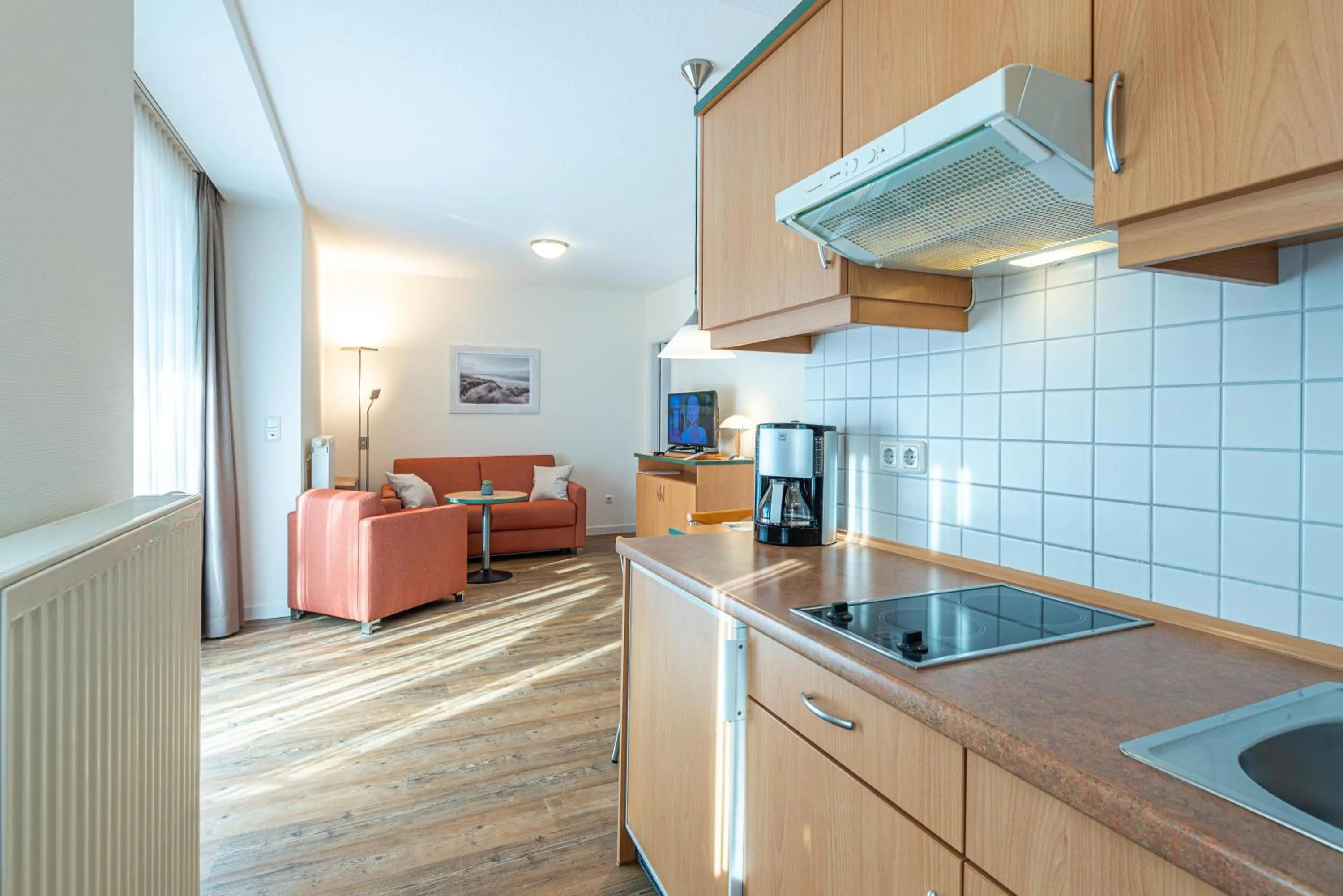 Photo of the whole room in Am Weststrand Apartmenthaus Waldeck