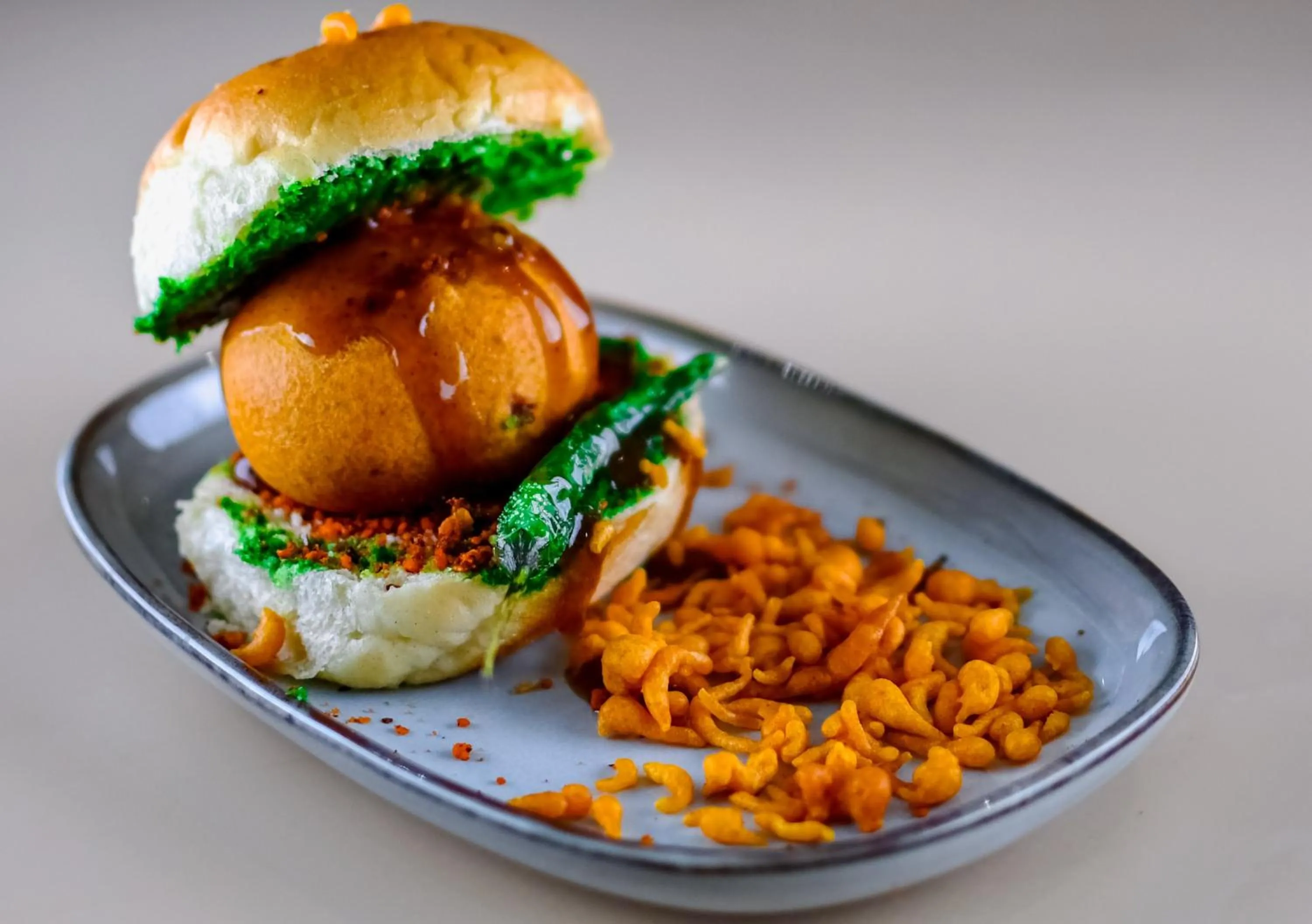 Food close-up in The Lansbury Heritage Hotel By Sunday - Canary Wharf London