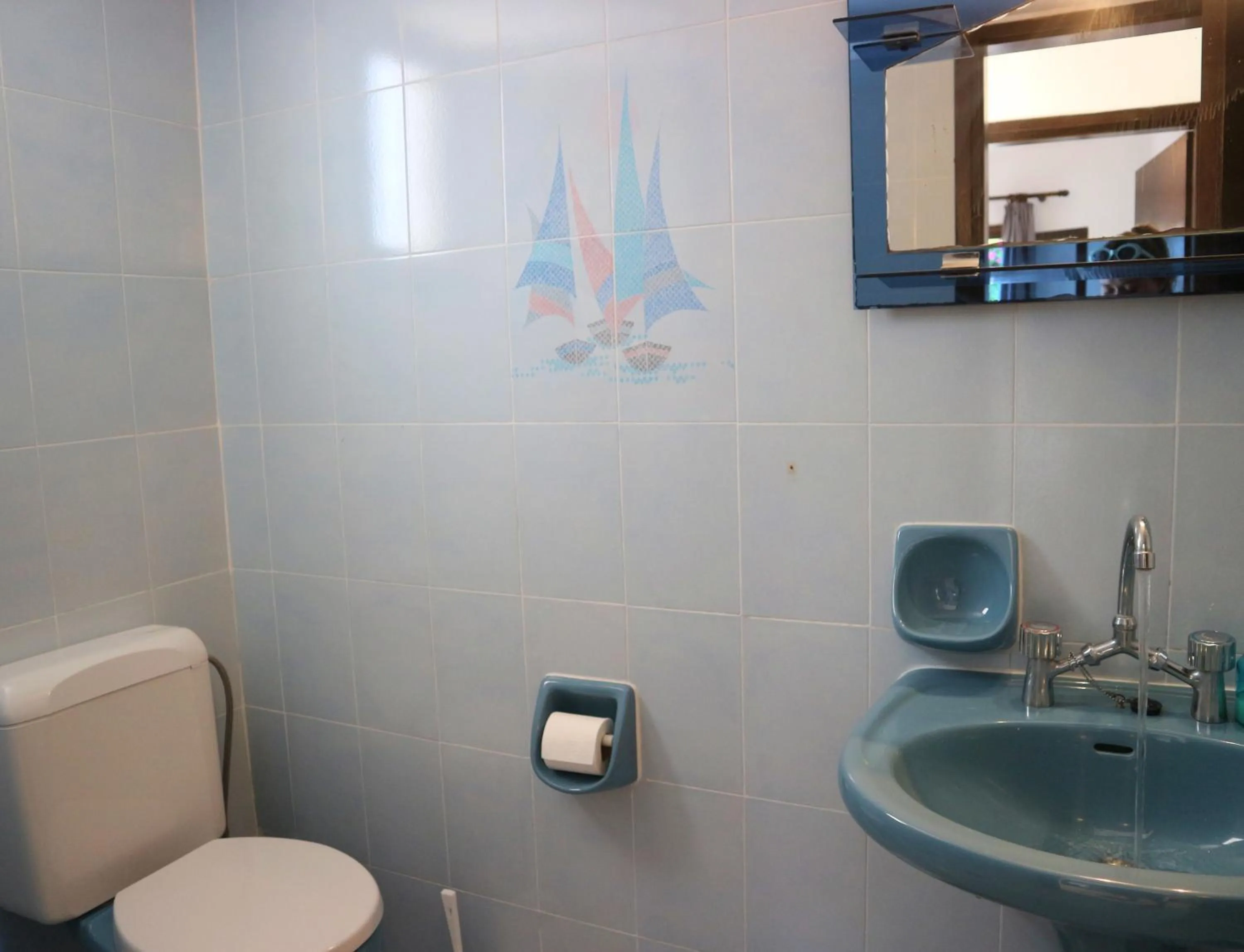 Bathroom in Oliaria Apartments