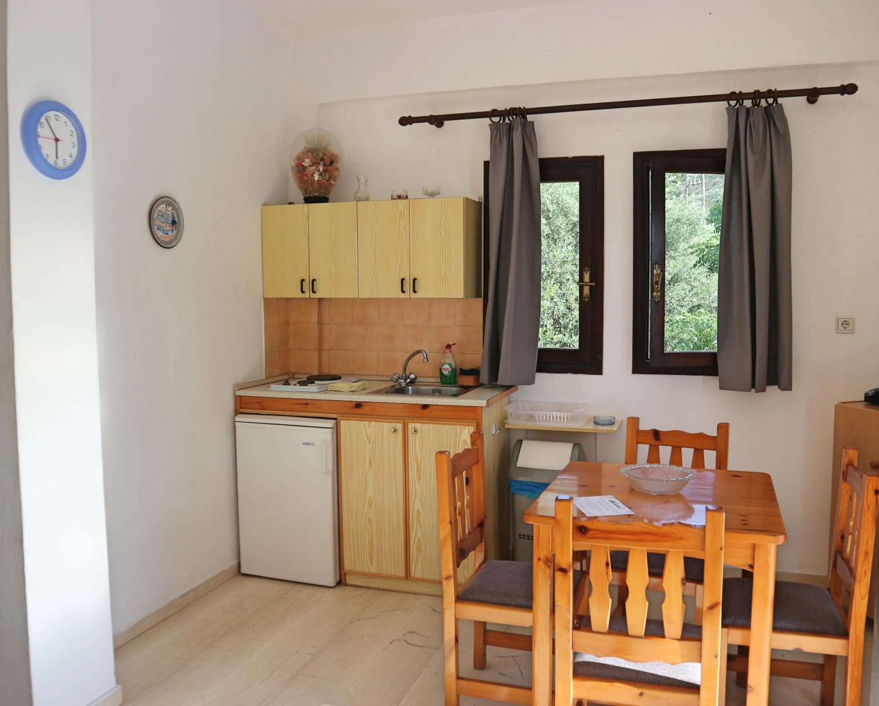 Kitchen or kitchenette in Oliaria Apartments