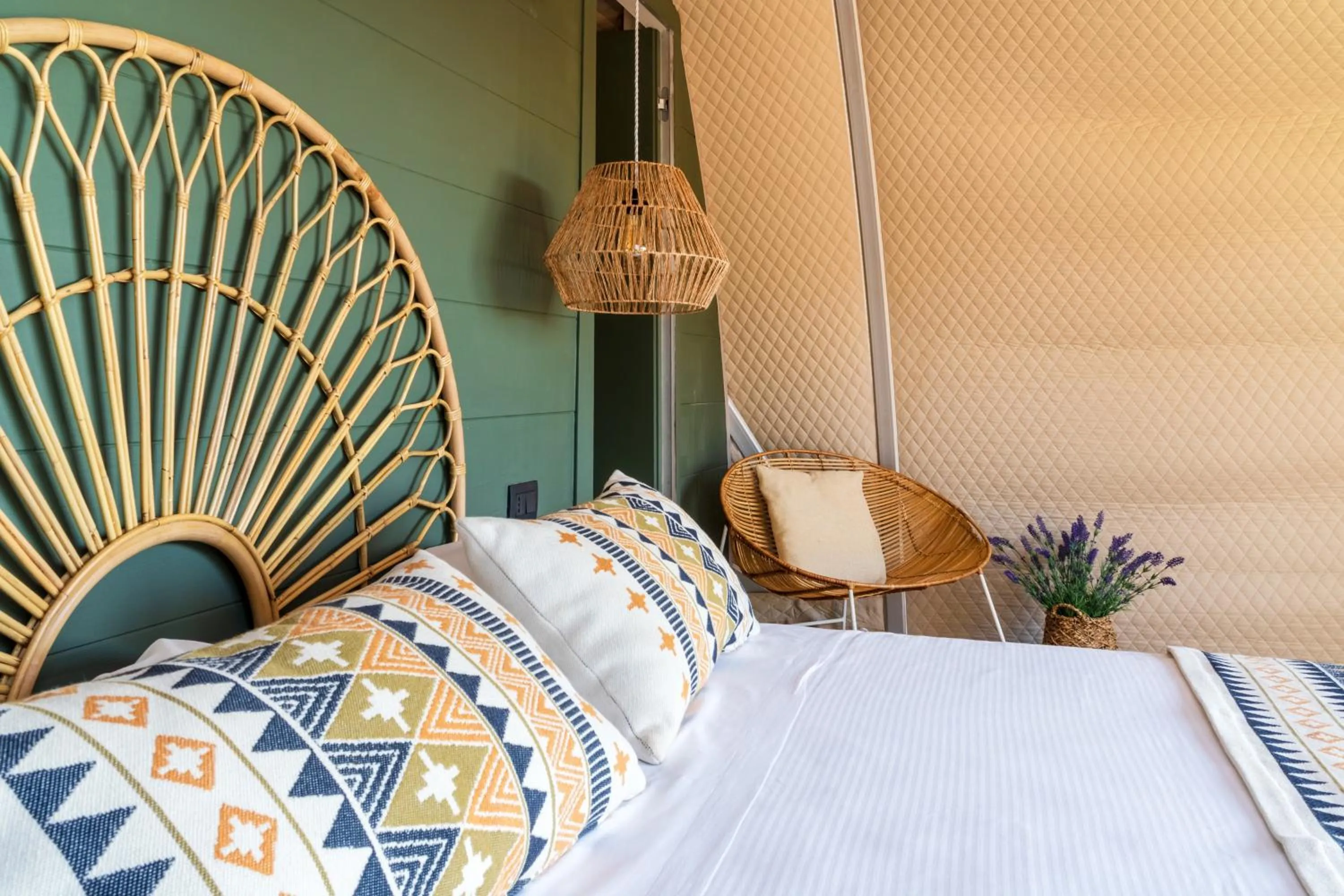Bedroom, Bed in Hotel Glamping Borgo di Campagna