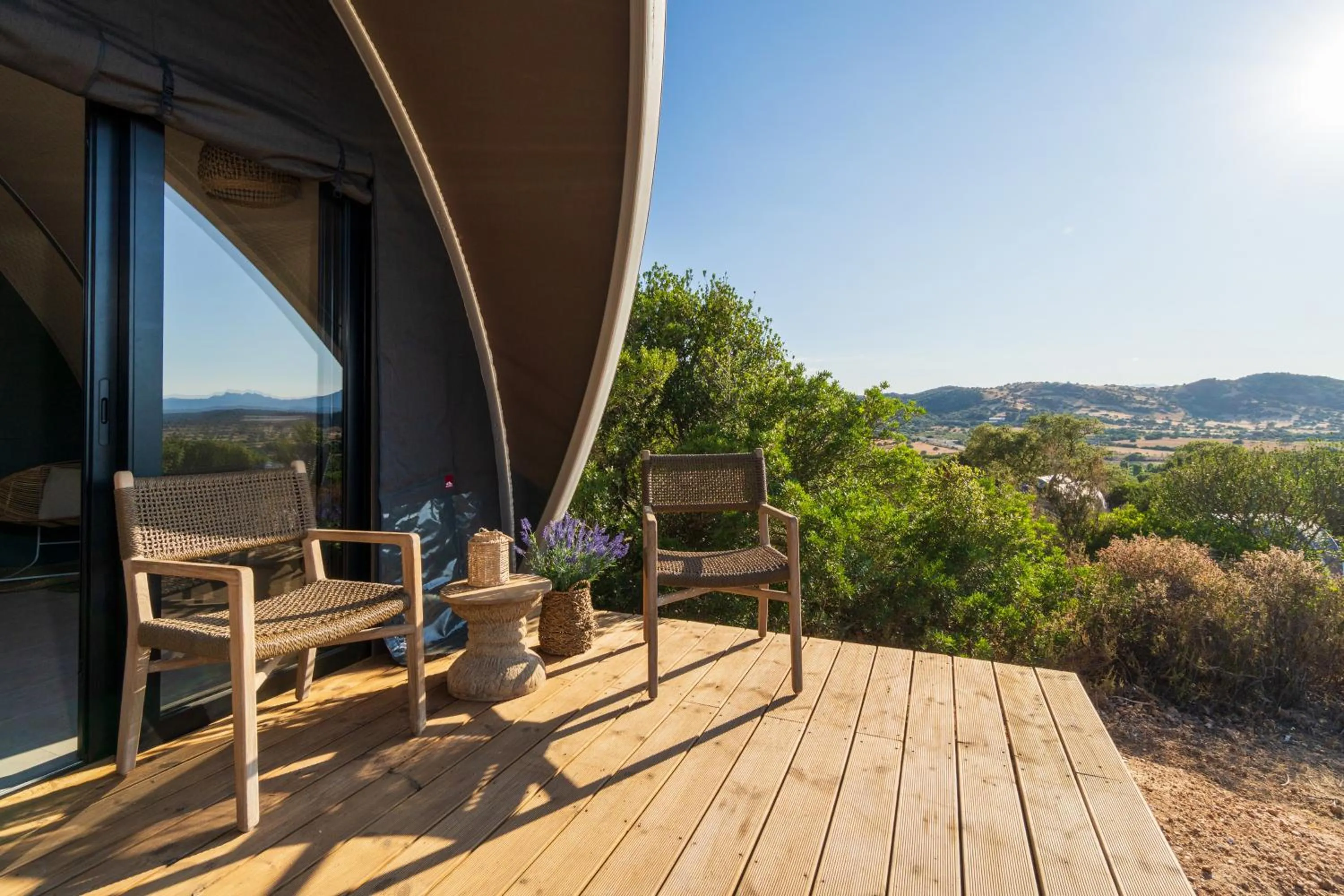 Mountain view in Hotel Glamping Borgo di Campagna