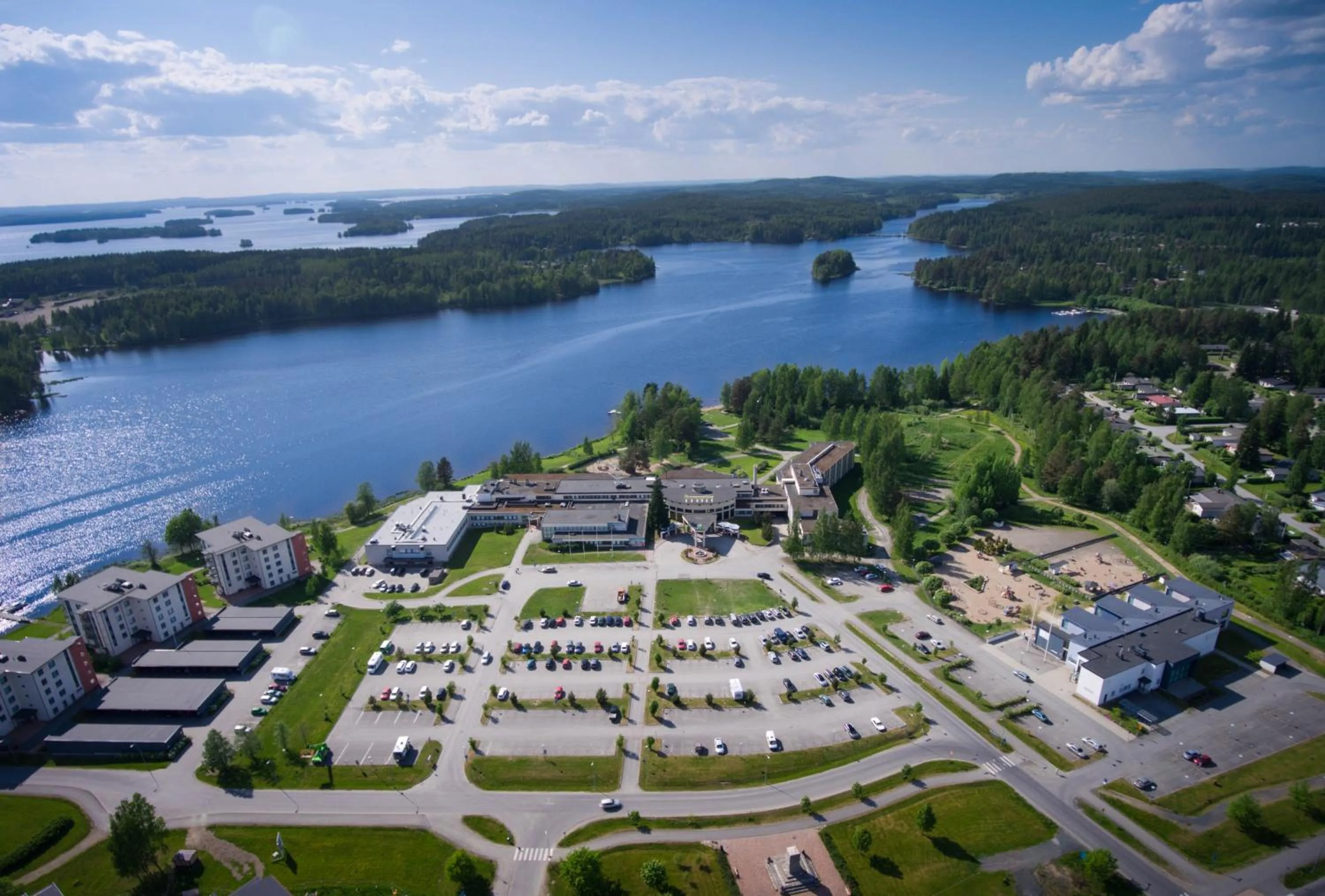 Property building in Spa Hostel Kunnonpaikka