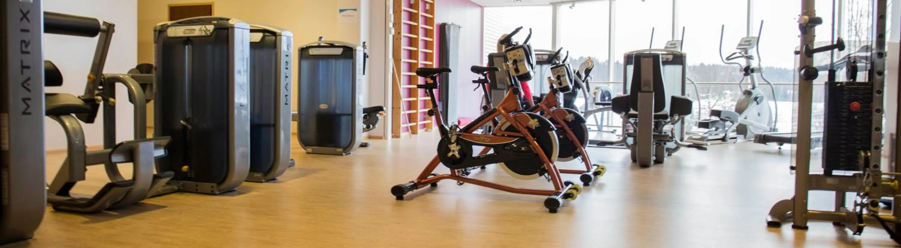 Fitness centre/facilities in Spa Hostel Kunnonpaikka