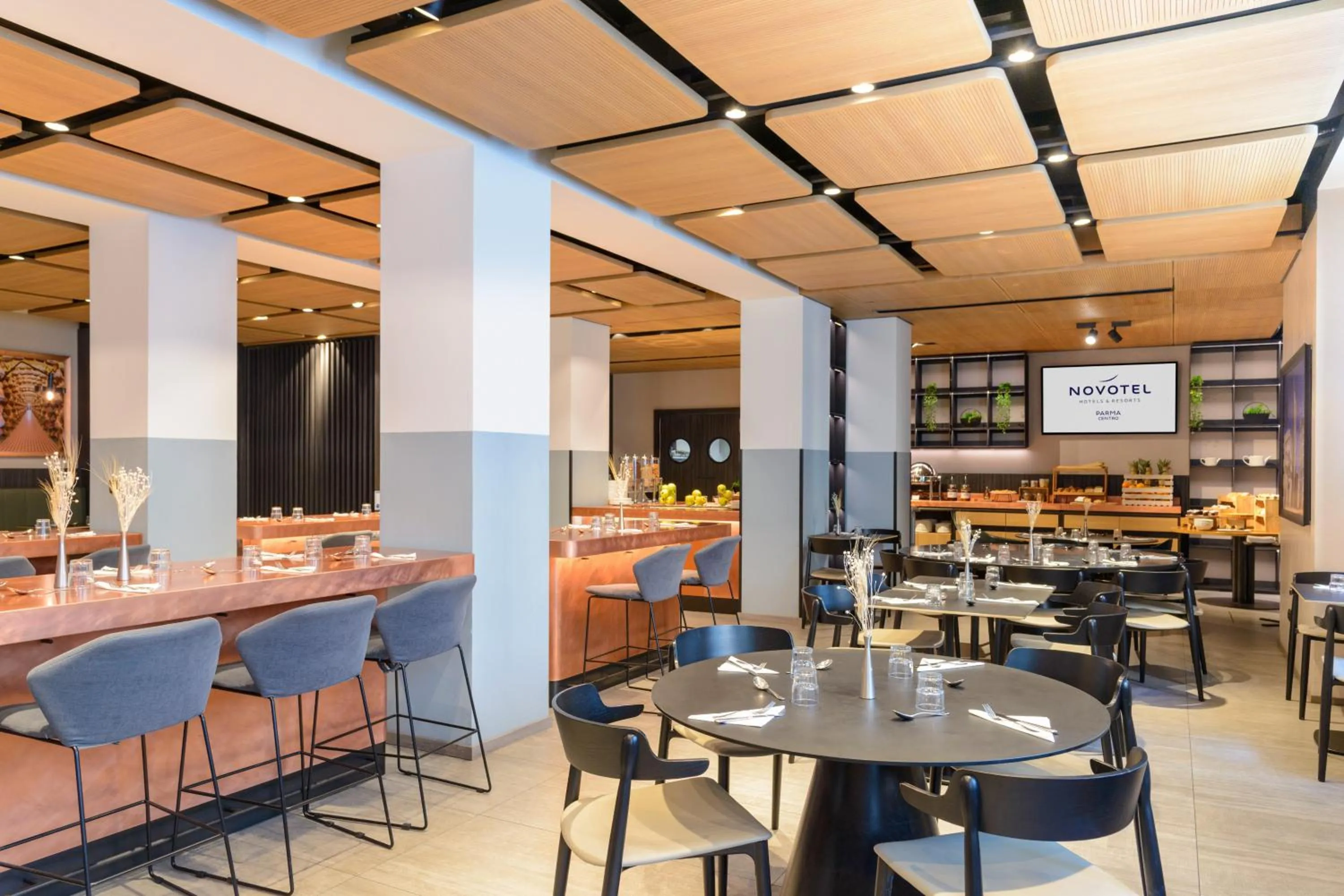 Breakfast in Novotel Parma Centro