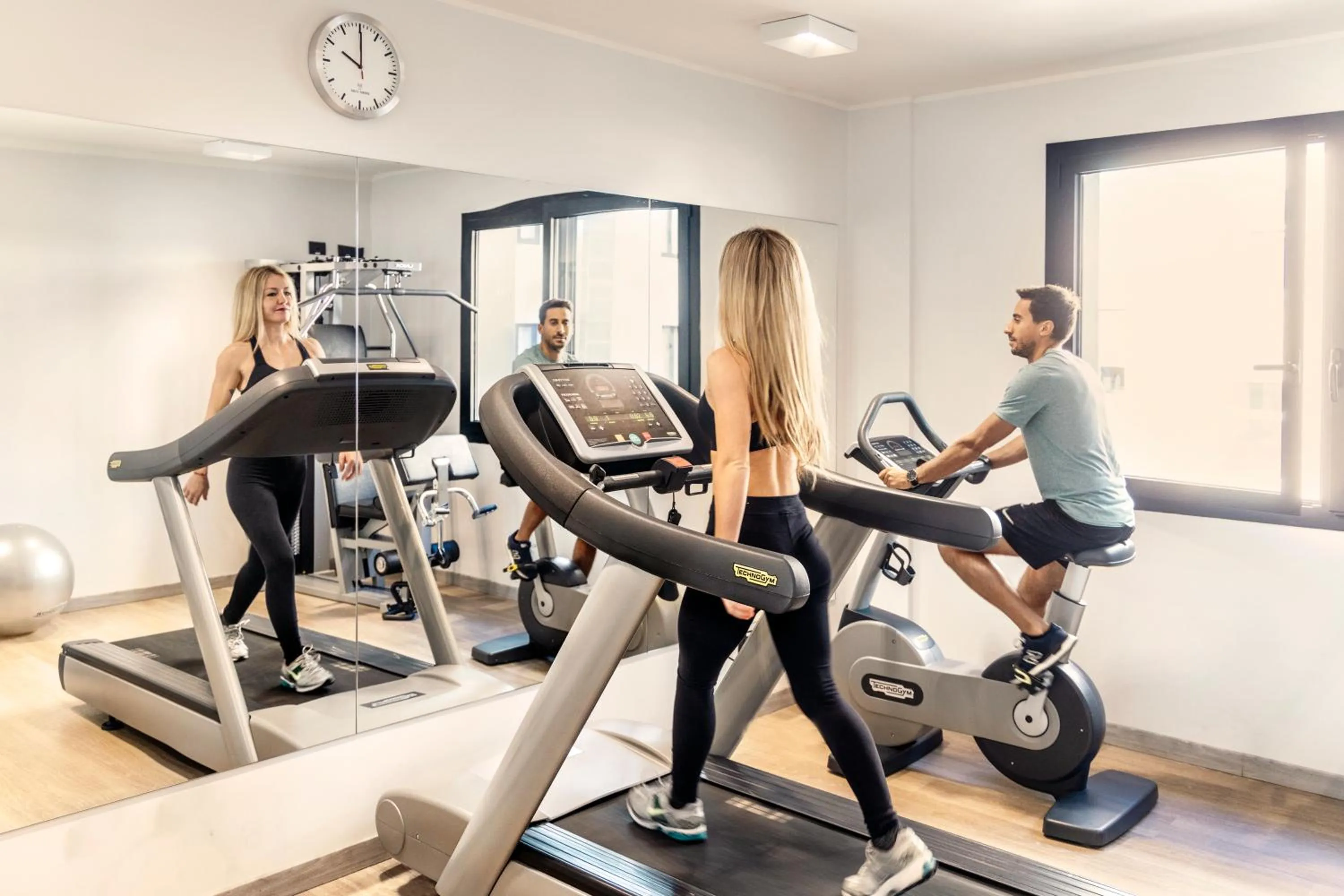 Fitness centre/facilities in Novotel Parma Centro