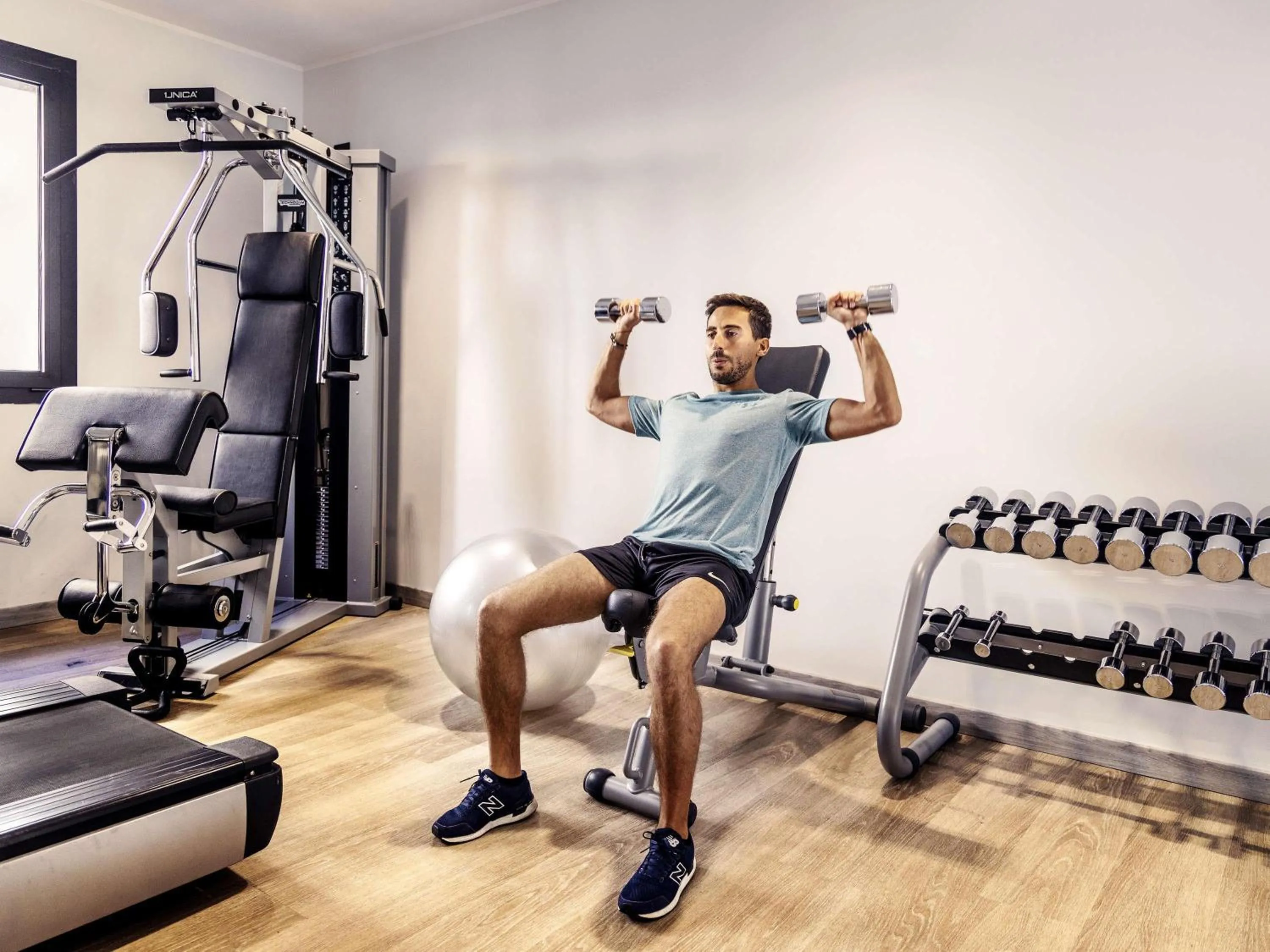 Fitness centre/facilities in Novotel Parma Centro